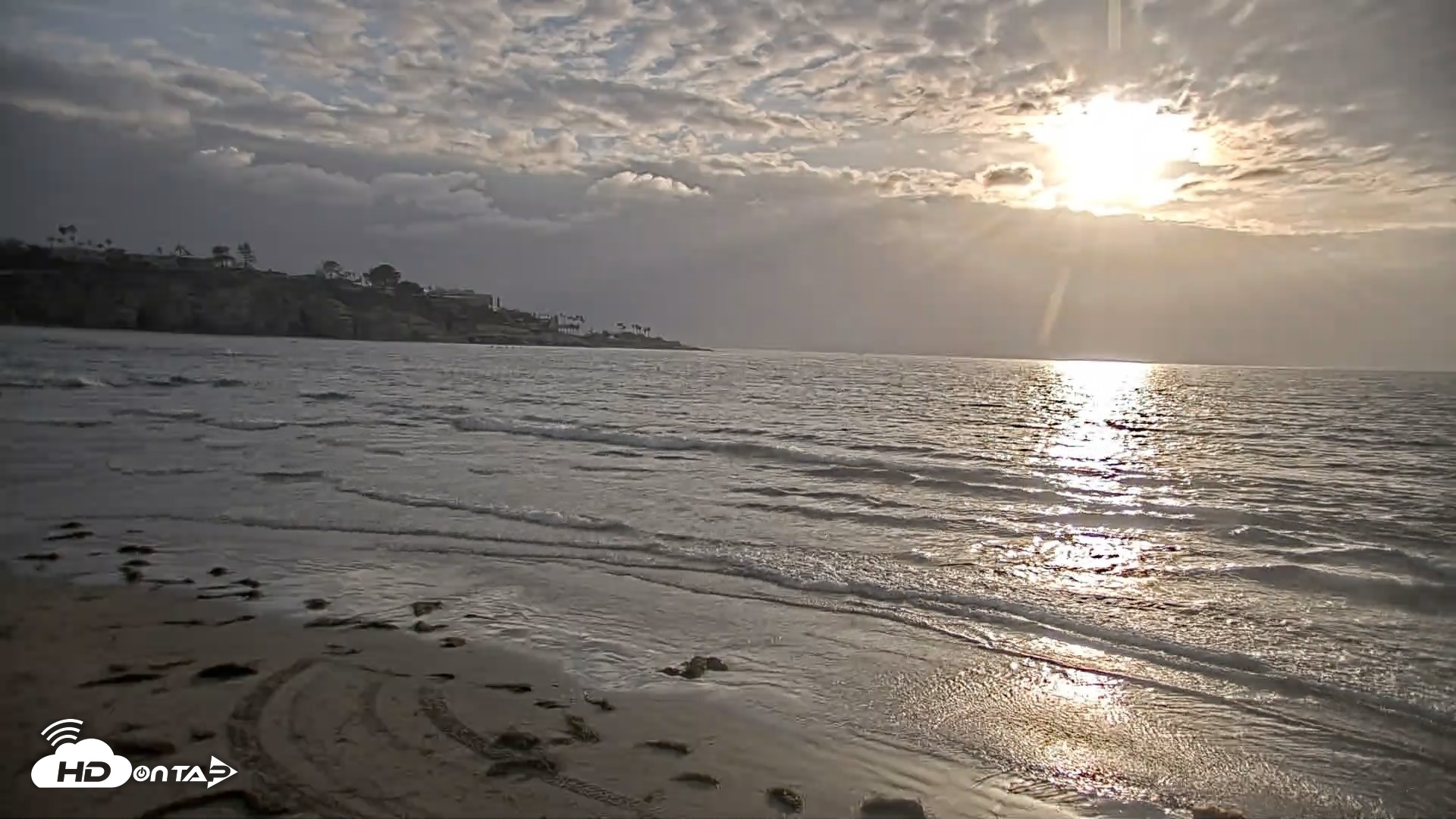 Snapshot of La Jolla Shores Live Surf Cam taken May 3, 2026, 6:38pm PDT