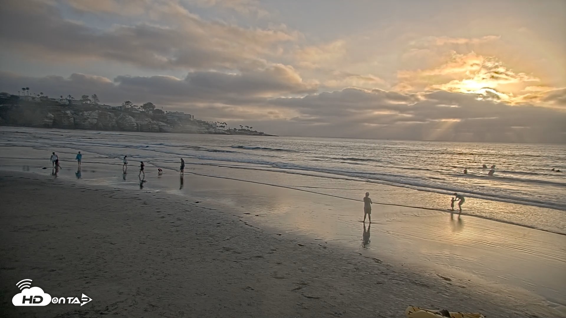Snapshot of La Jolla Shores Live Surf Cam taken Aug 2, 2026, 7:18pm PDT
