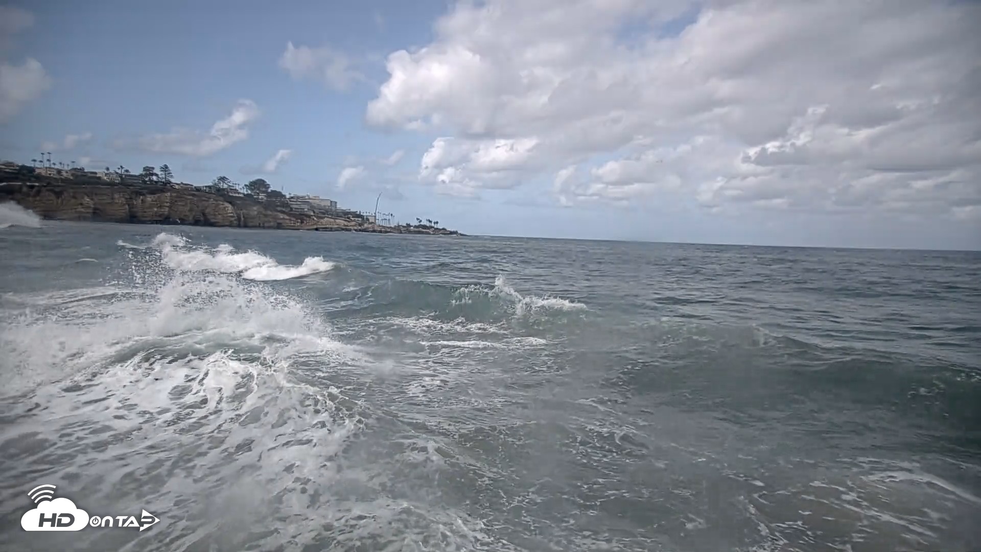 Snapshot of La Jolla Shores Live Surf Cam taken Oct 12, 2026, 10:10am PDT