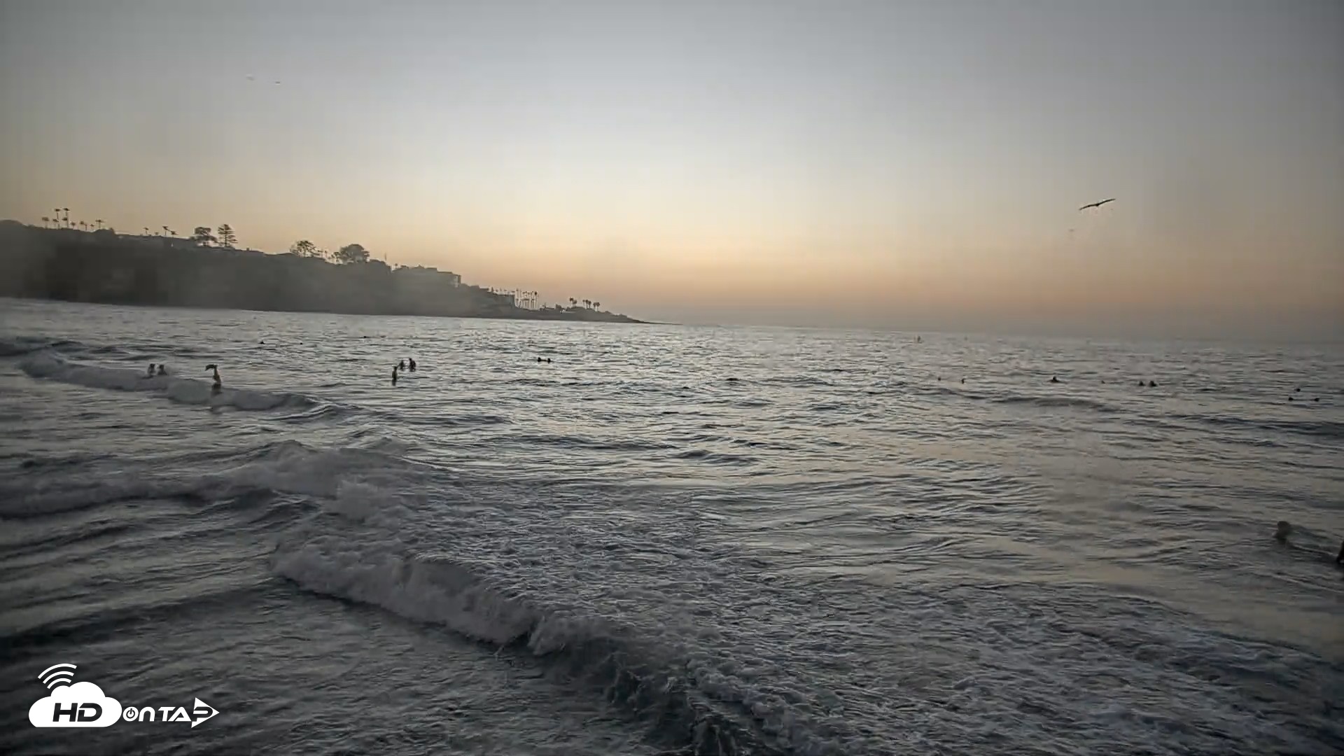 Snapshot of La Jolla Shores Live Surf Cam taken Oct 19, 2026, 6:24pm PDT