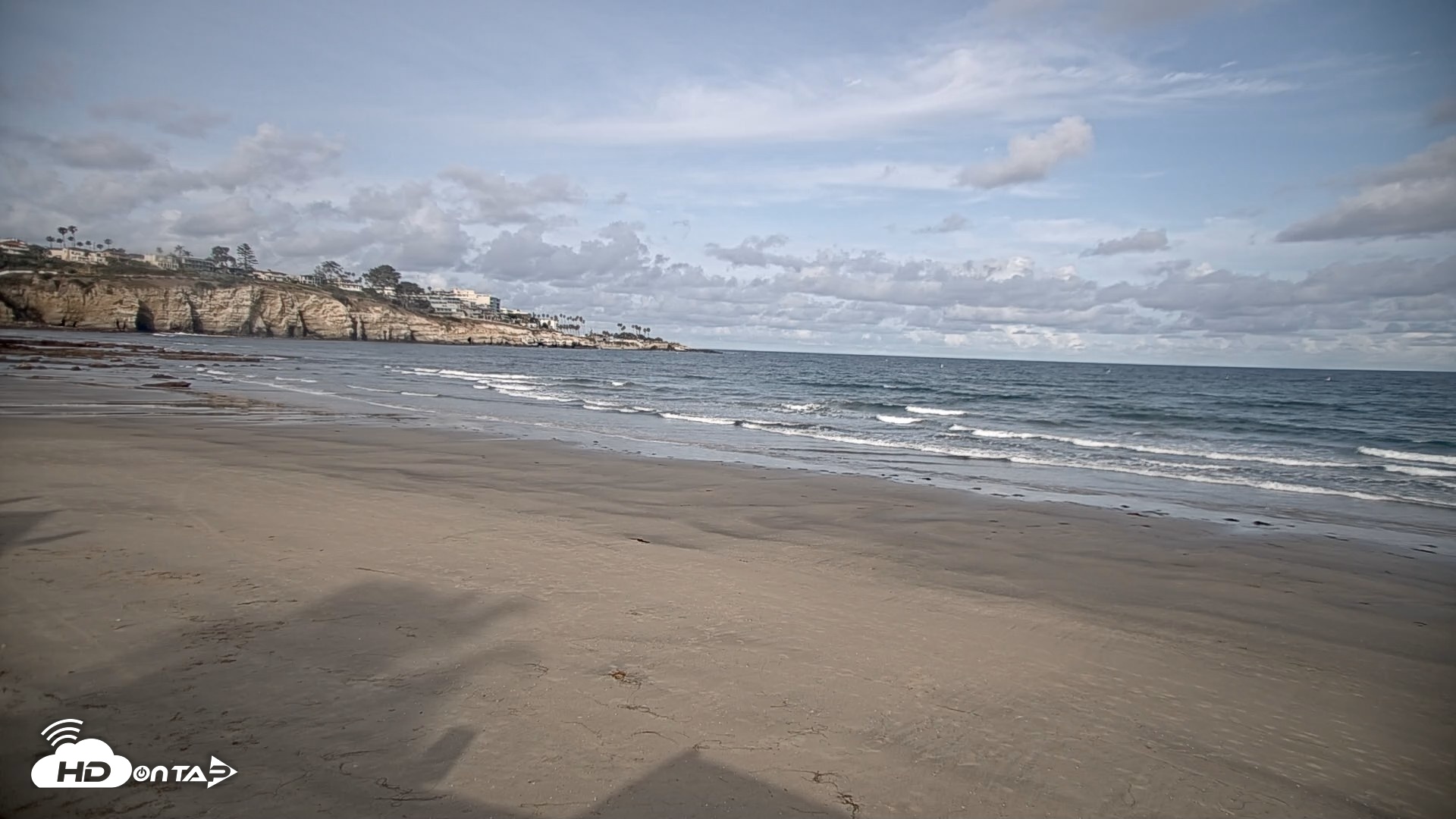Snapshot of La Jolla Shores Live Surf Cam taken May 4, 2026, 7:51am PDT