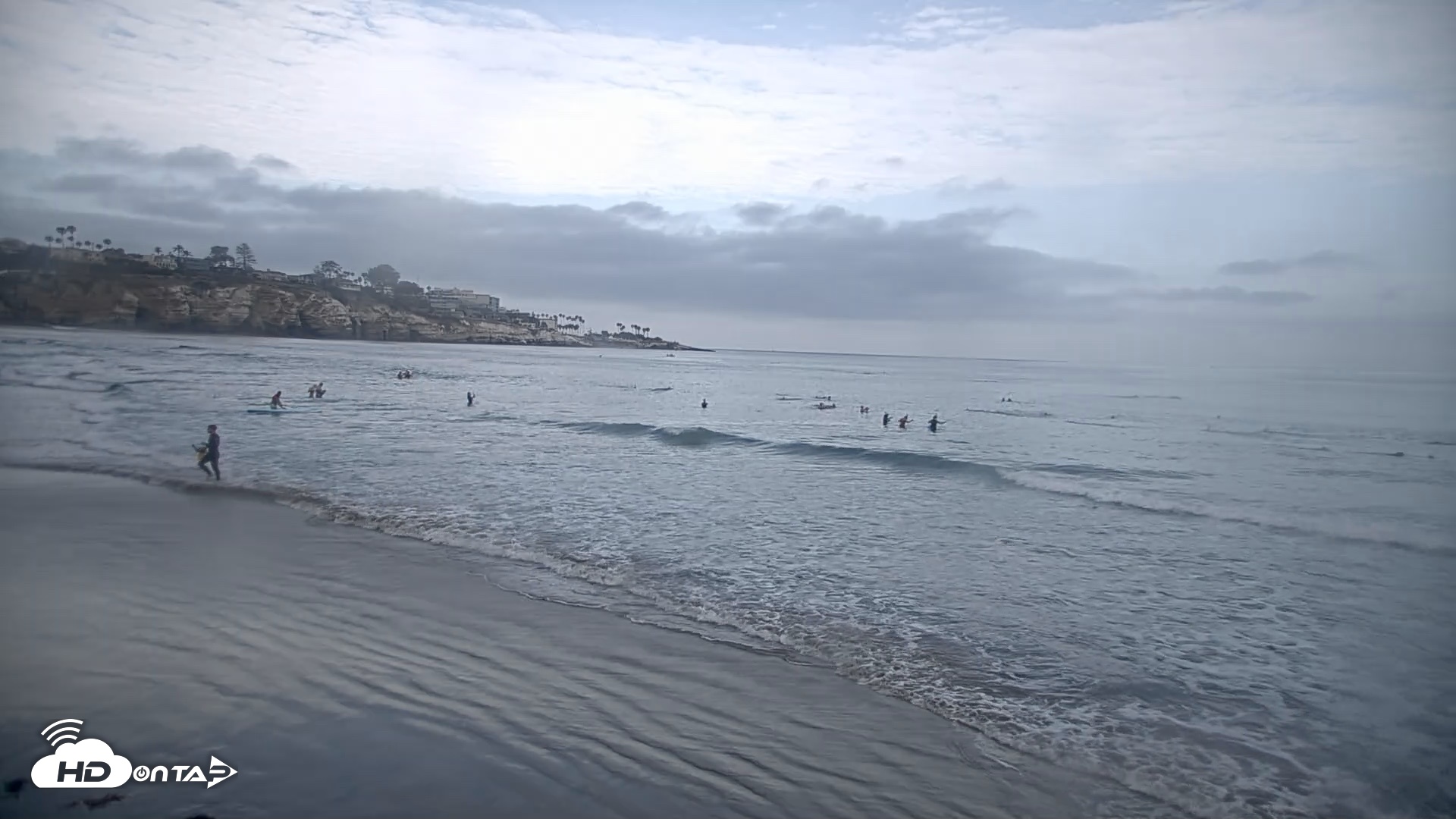 Snapshot of La Jolla Shores Live Surf Cam taken Jul 12, 2026, 8:17am PDT