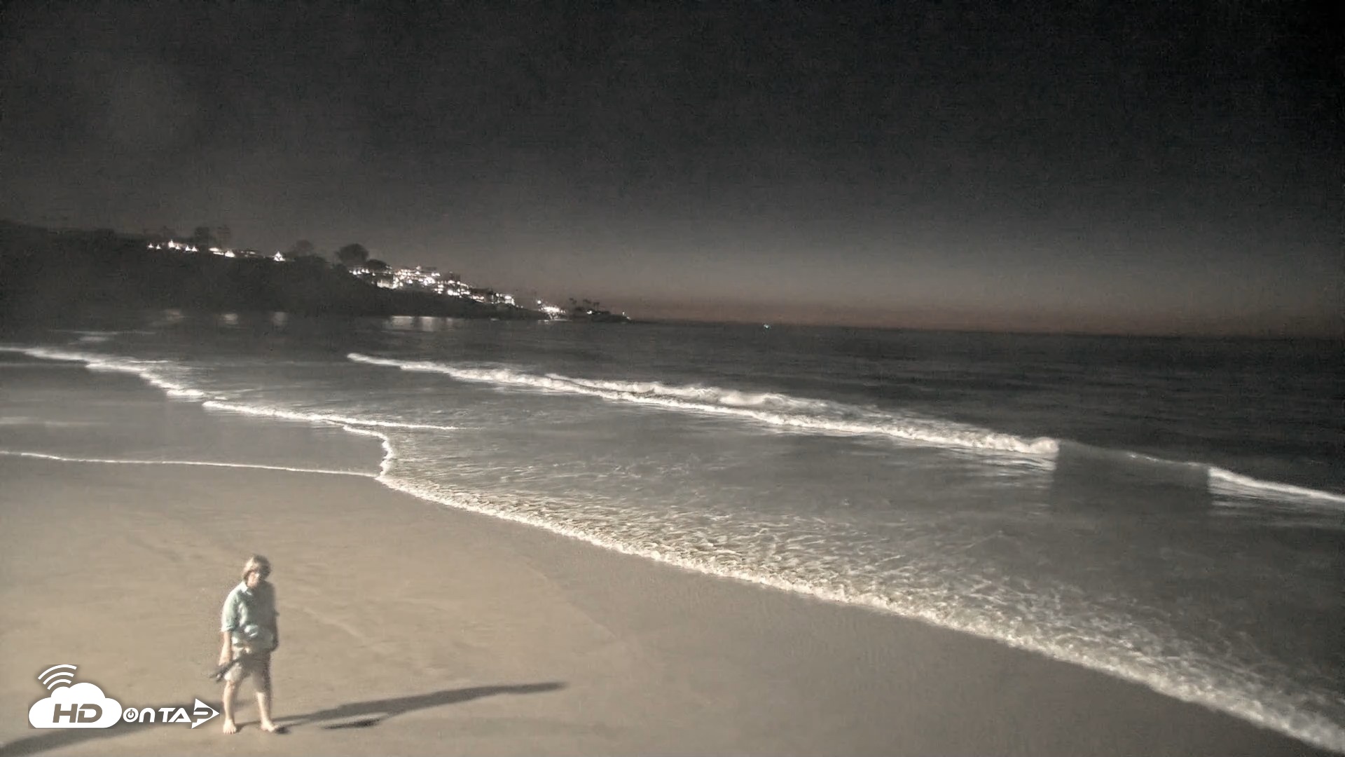 Snapshot of La Jolla Shores Live Surf Cam taken Oct 3, 2026, 7:26pm PDT