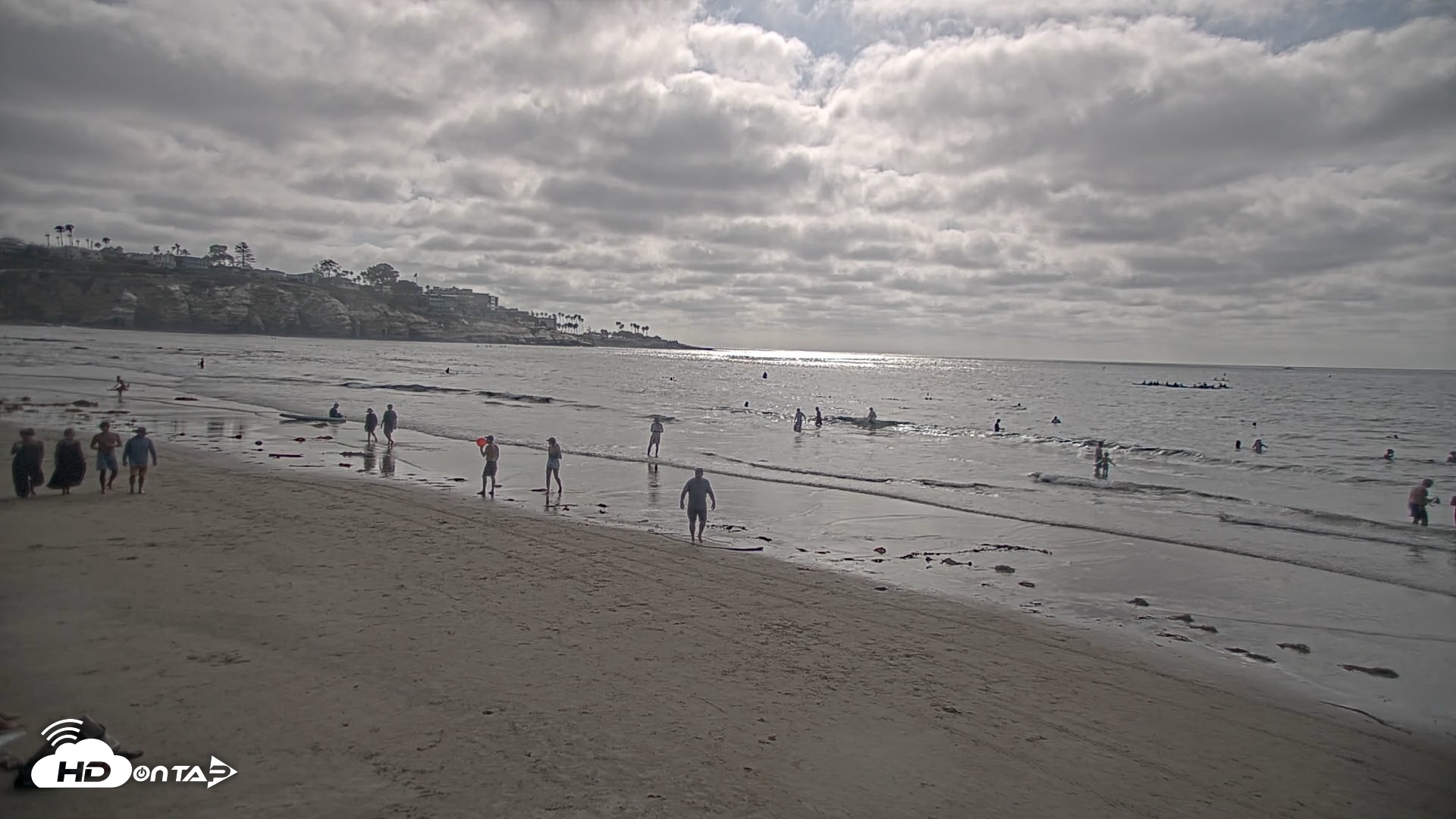 Snapshot of La Jolla Shores Live Surf Cam taken Aug 12, 2026, 4:59pm PDT