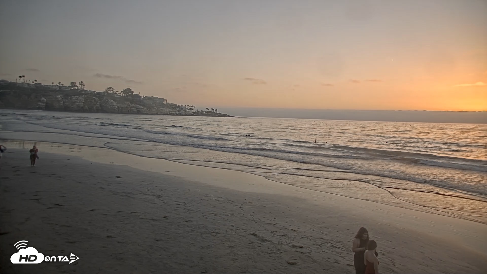 Snapshot of La Jolla Shores Live Surf Cam taken Jul 19, 2026, 7:50pm PDT