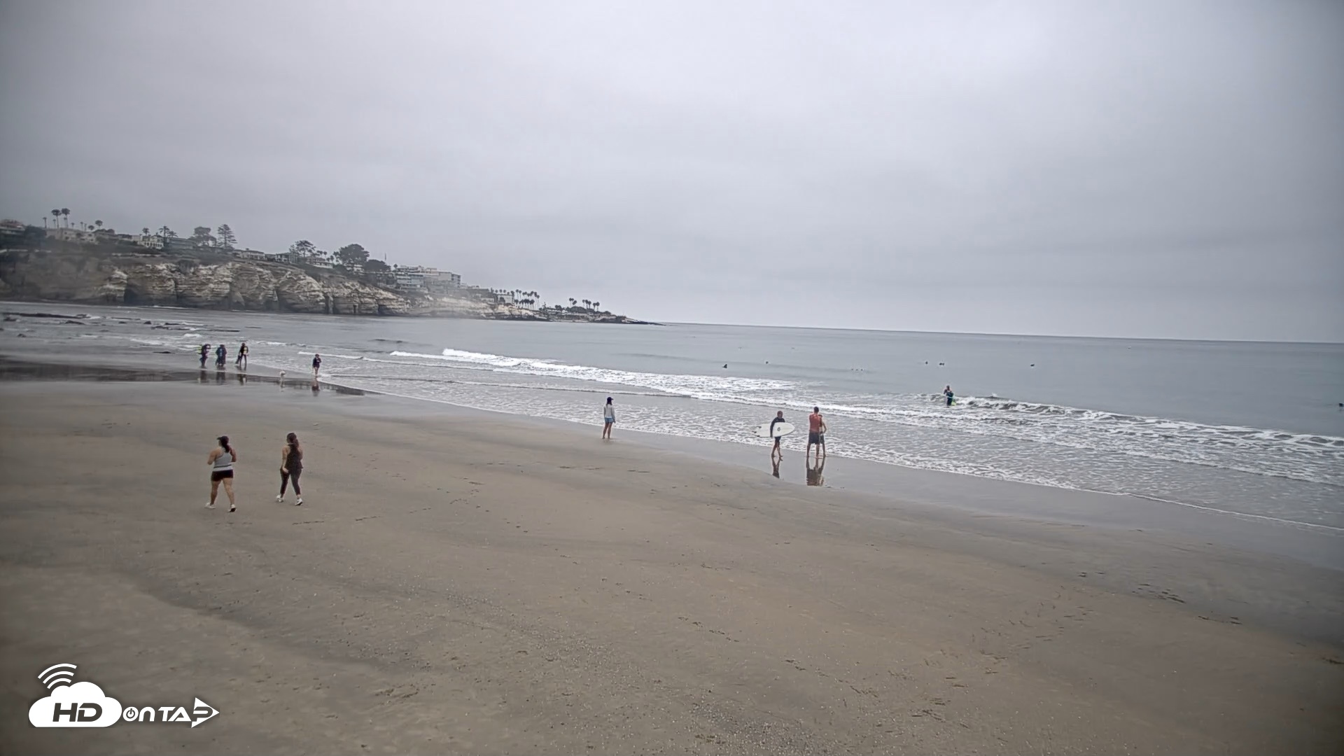 Snapshot of La Jolla Shores Live Surf Cam taken Aug 4, 2026, 7:53am PDT