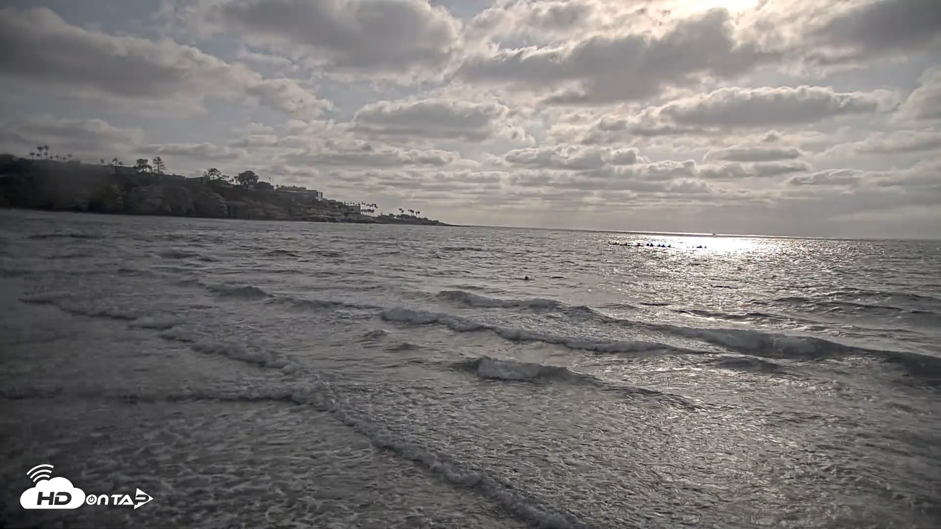 Snapshot of La Jolla Shores Live Surf Cam taken May 23, 2026, 5:58pm PDT