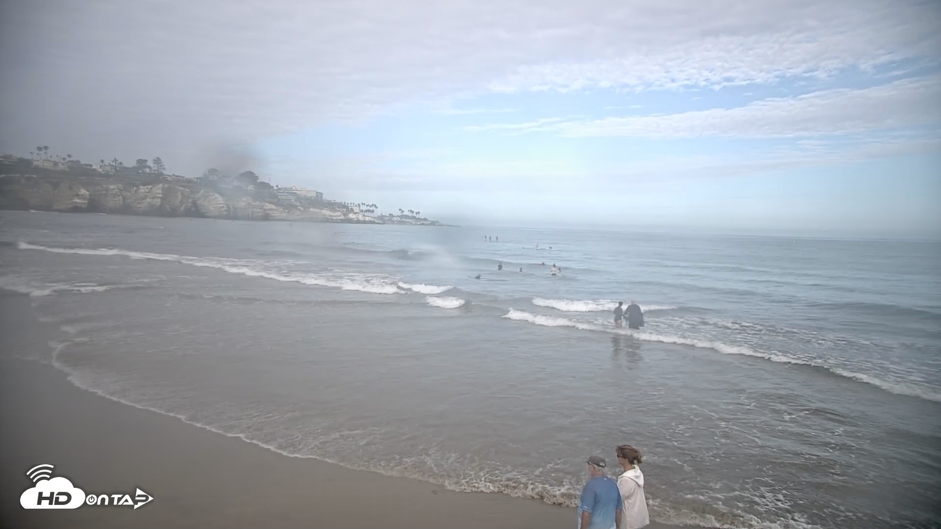 Snapshot of La Jolla Shores Live Surf Cam taken Sep 5, 2026, 8:45am PDT