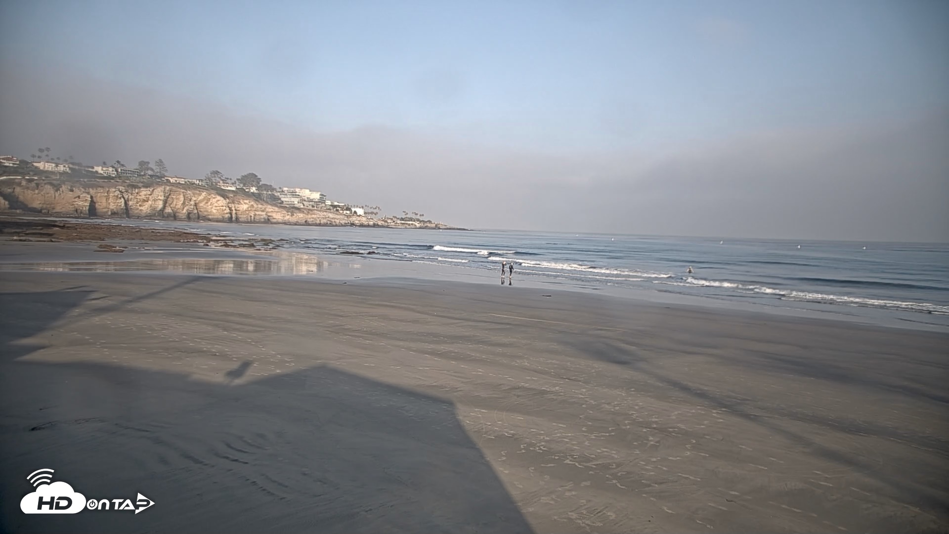 Snapshot of La Jolla Shores Live Surf Cam taken May 20, 2026, 6:53am PDT