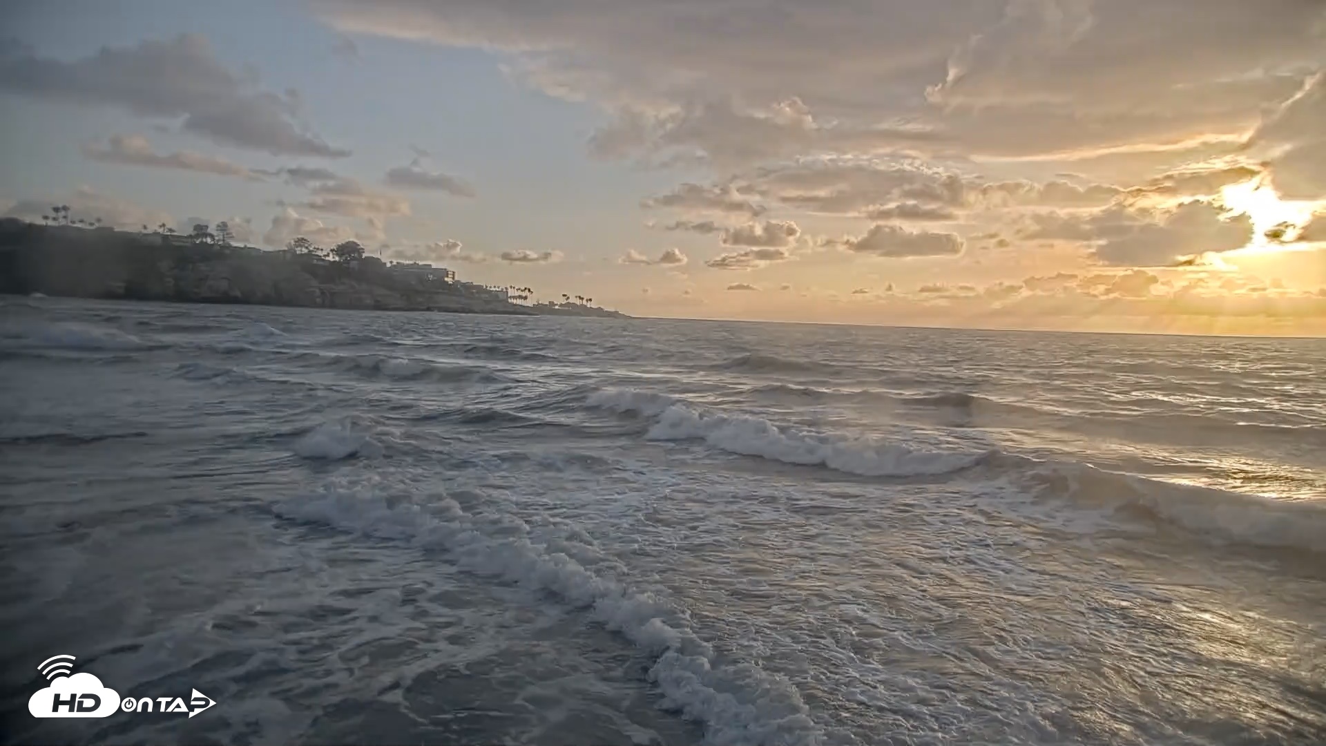 Snapshot of La Jolla Shores Live Surf Cam taken May 27, 2026, 7:20pm PDT