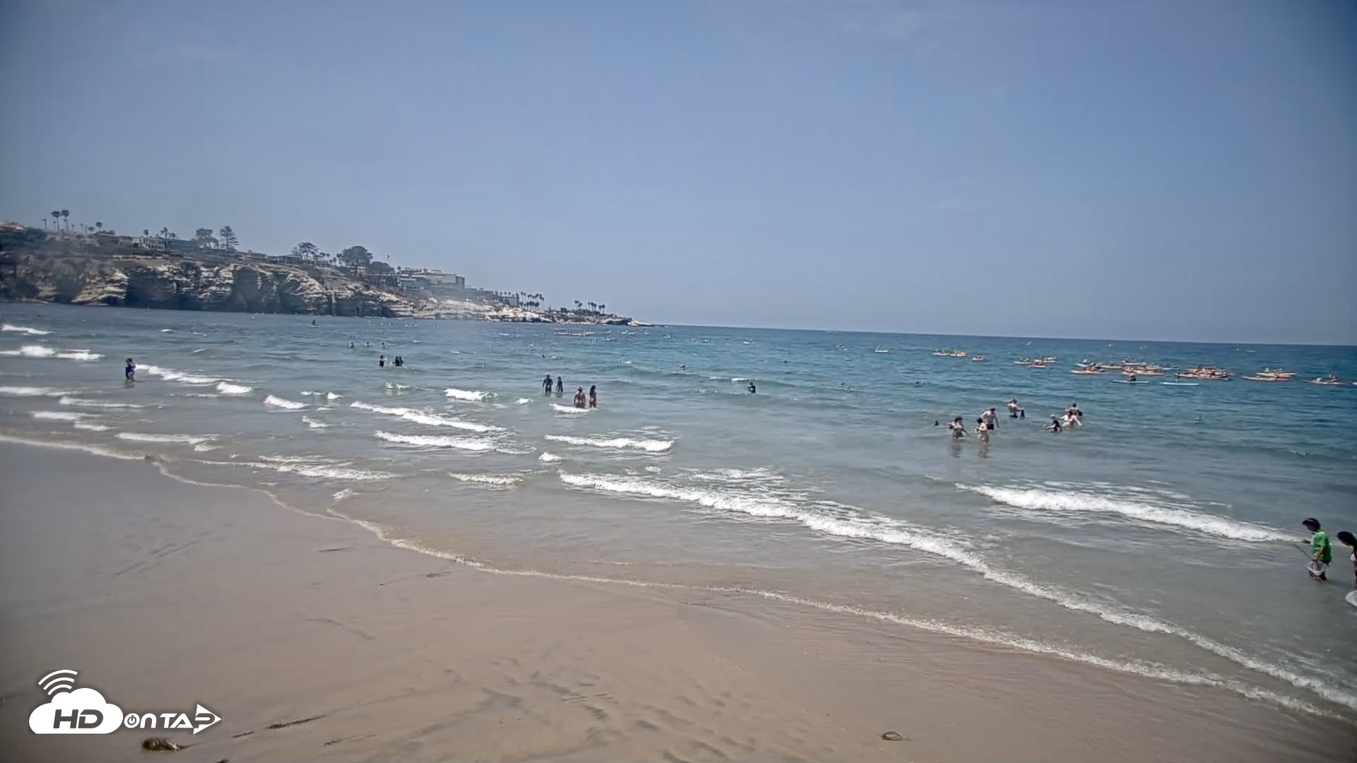 Snapshot of La Jolla Shores Live Surf Cam taken Aug 7, 2026, 12:42pm PDT
