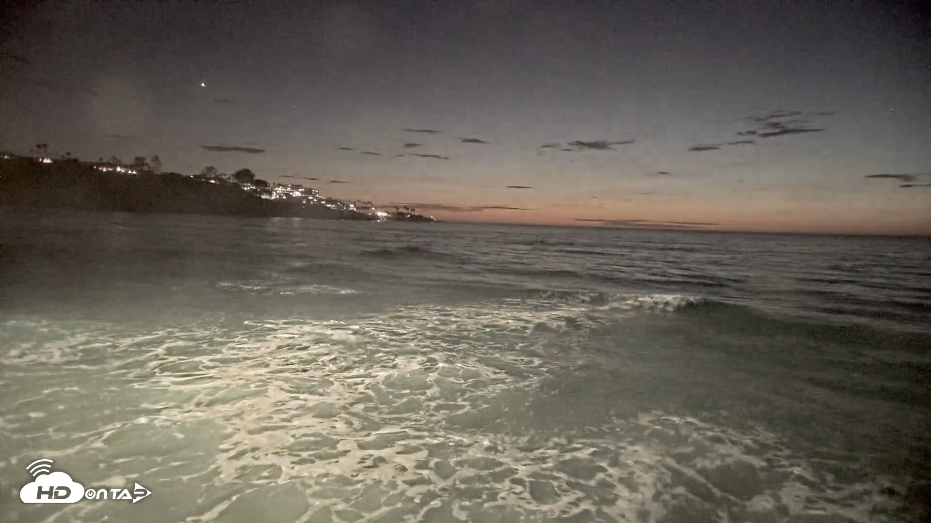 Snapshot of La Jolla Shores Live Surf Cam taken Sep 9, 2026, 7:49pm PDT