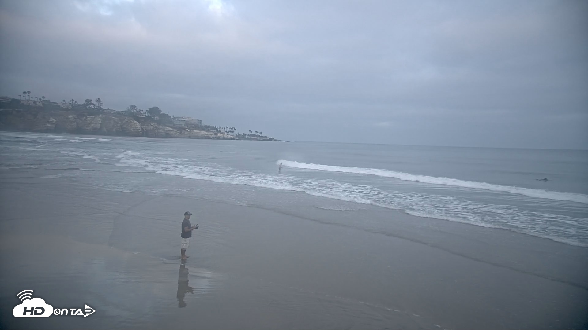 Snapshot of La Jolla Shores Live Surf Cam taken Sep 14, 2026, 6:54am PDT