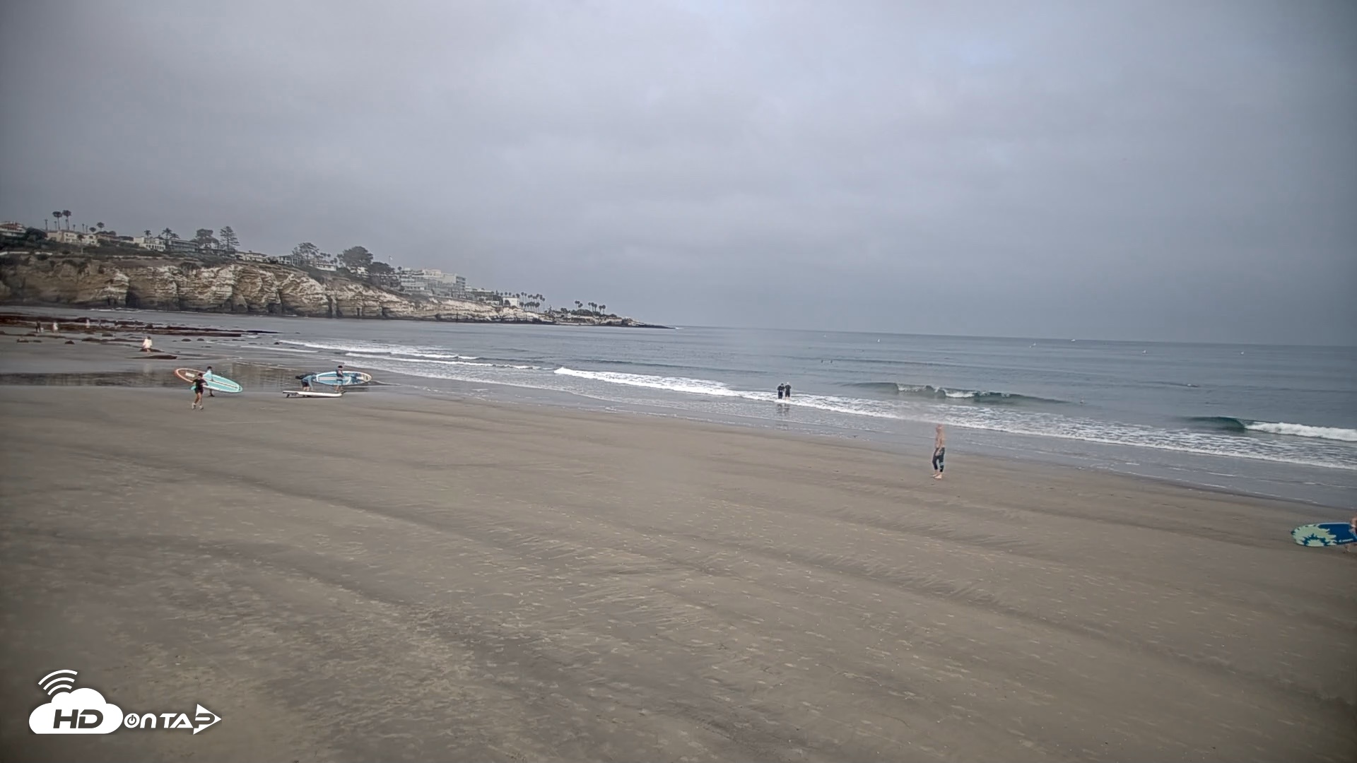 Snapshot of La Jolla Shores Live Surf Cam taken Jul 17, 2026, 7:48am PDT