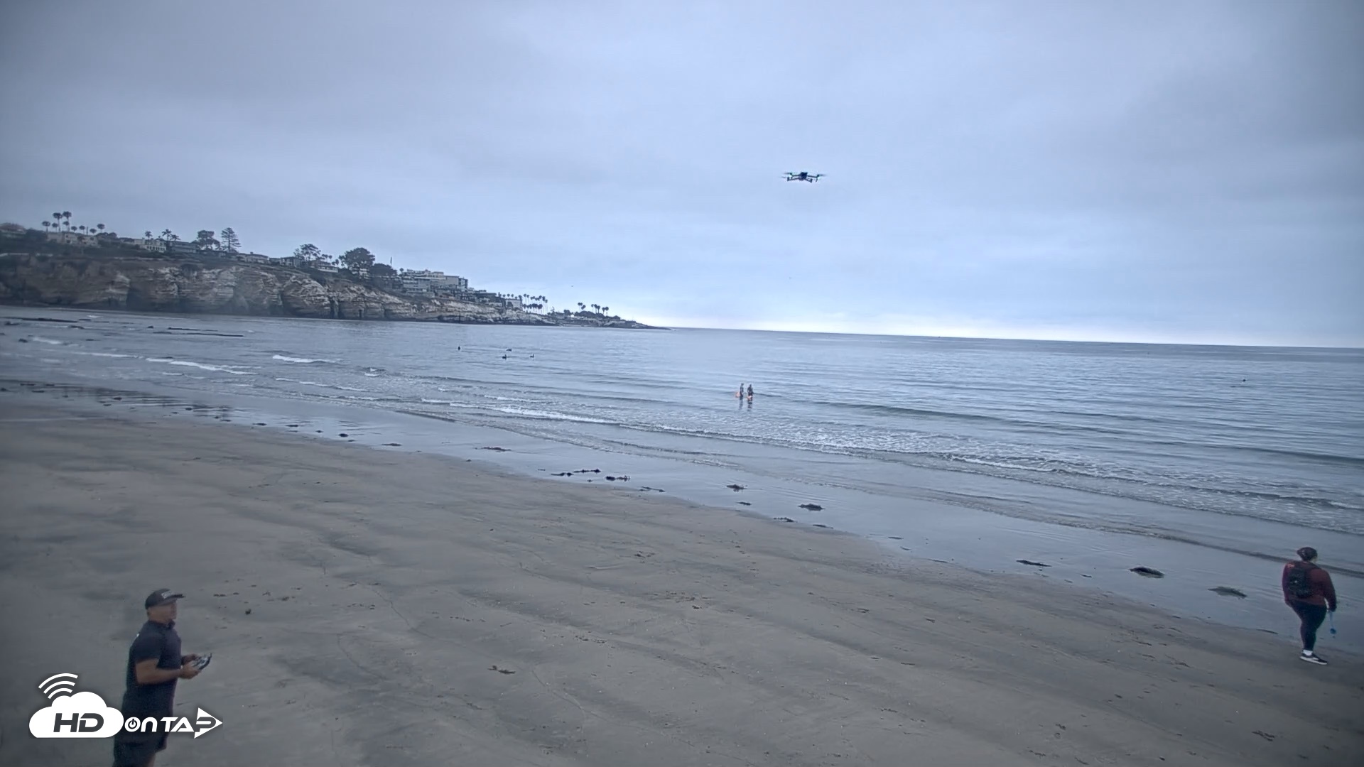 Snapshot of La Jolla Shores Live Surf Cam taken Jul 13, 2026, 7:10am PDT