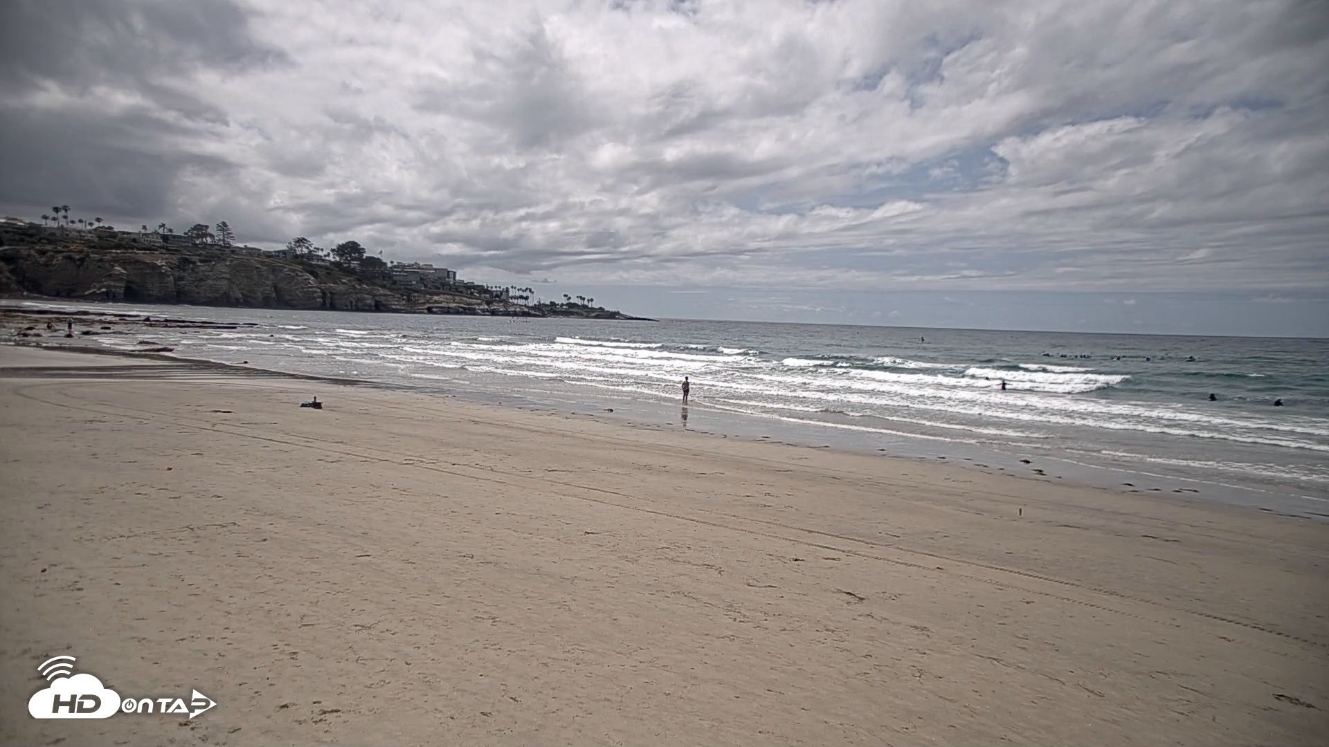 Snapshot of La Jolla Shores Live Surf Cam taken Apr 26, 2026, 2:21pm PDT