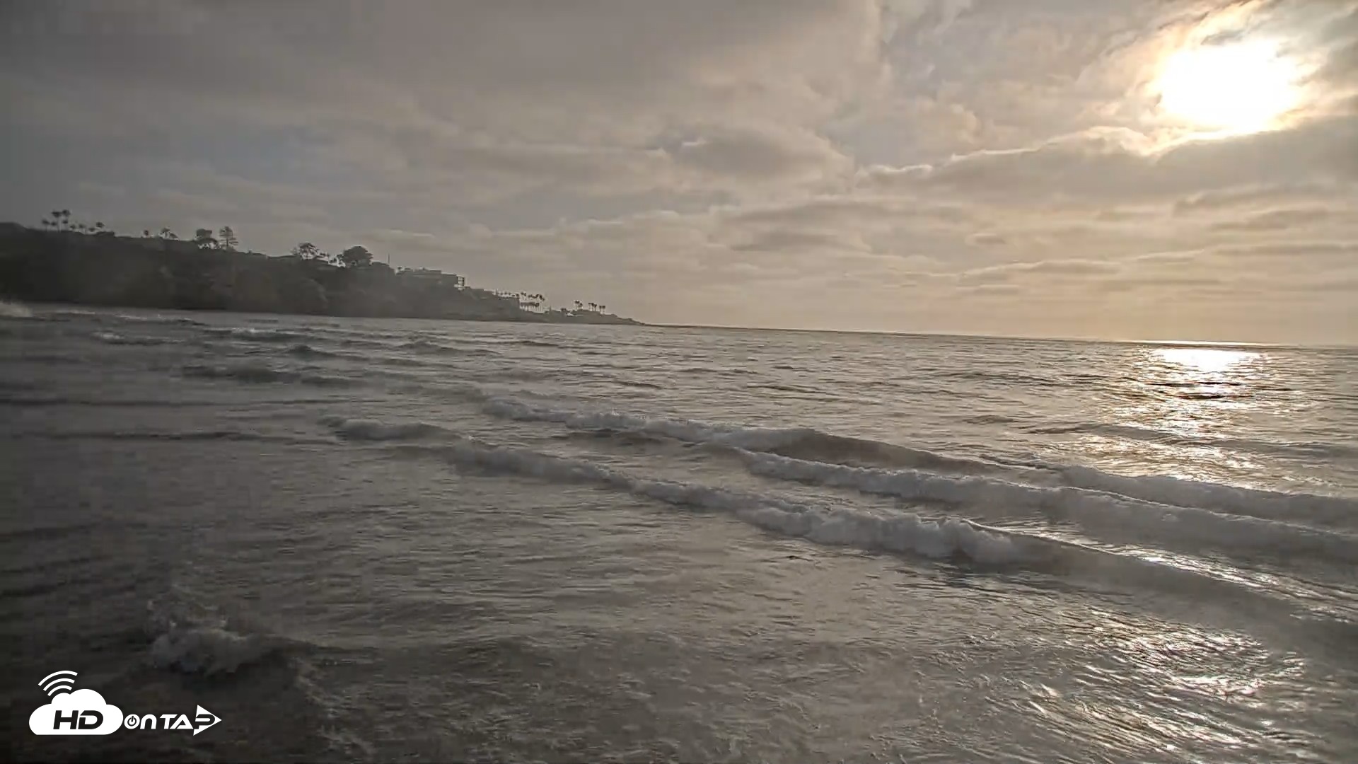 Snapshot of La Jolla Shores Live Surf Cam taken Jun 9, 2026, 6:51pm PDT