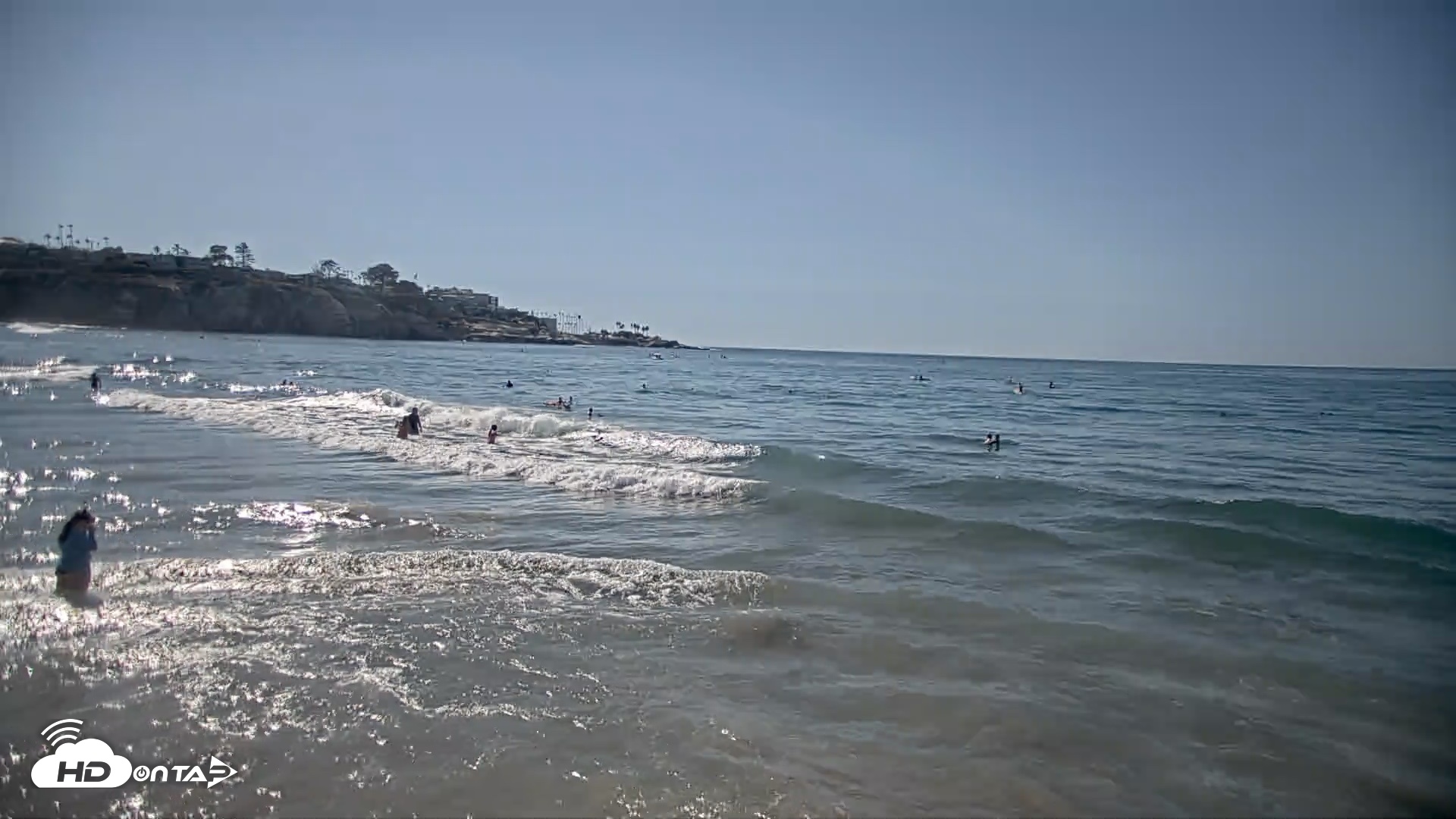 Snapshot of La Jolla Shores Live Surf Cam taken Oct 4, 2026, 3:00pm PDT
