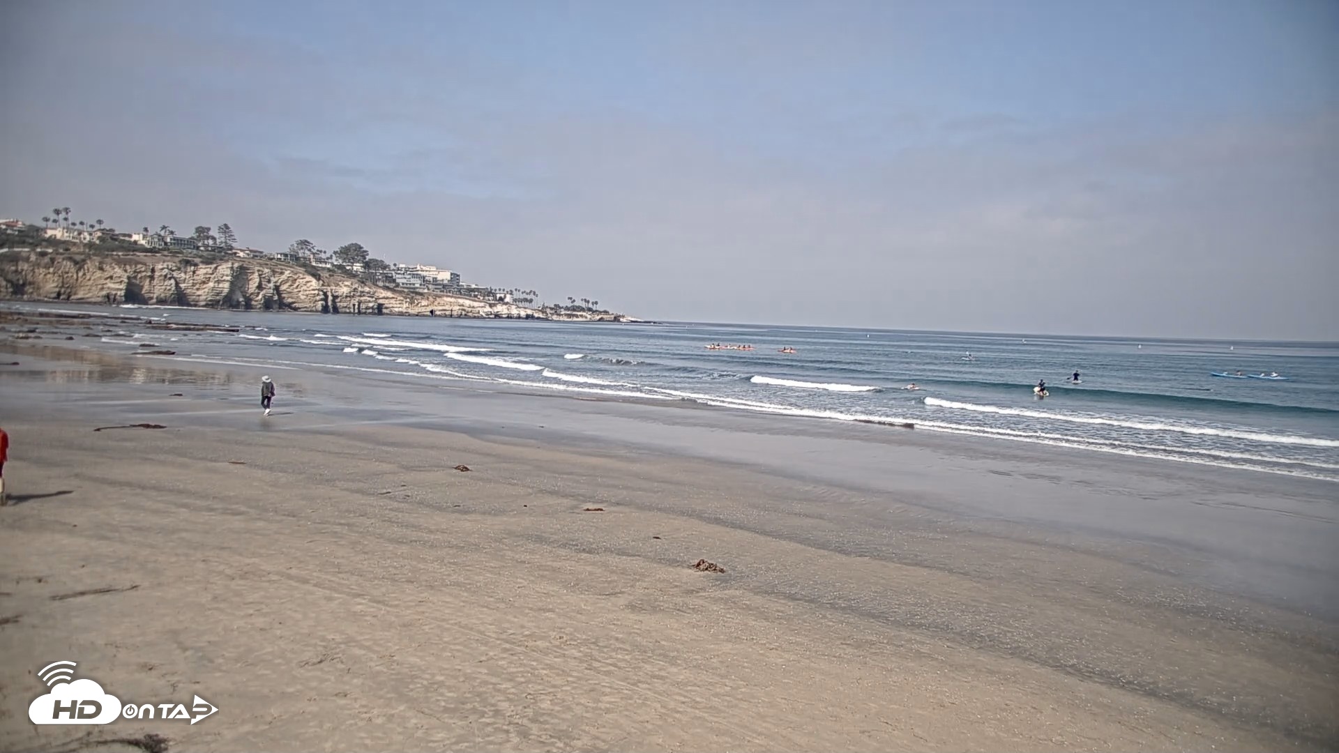 Snapshot of La Jolla Shores Live Surf Cam taken May 10, 2026, 9:39am PDT