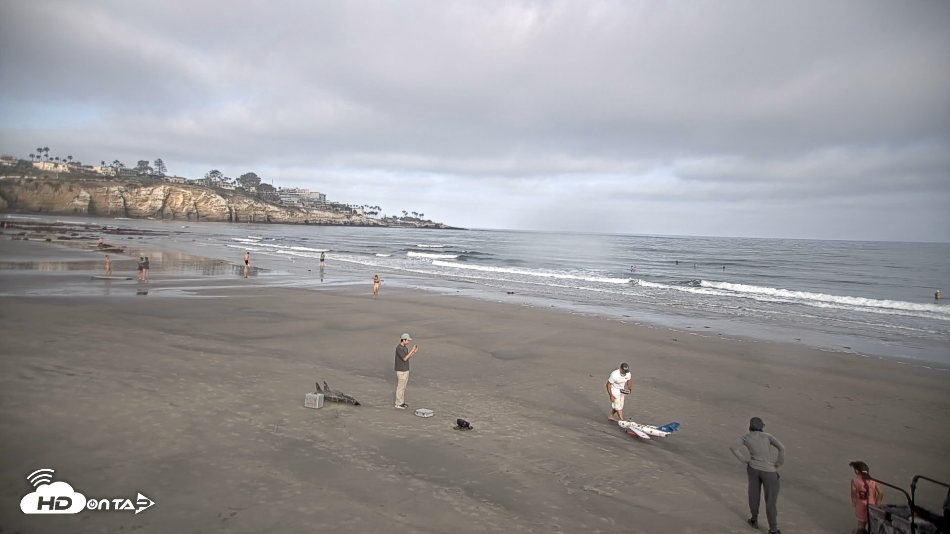 Snapshot of La Jolla Shores Live Surf Cam taken Jul 15, 2026, 7:20am PDT