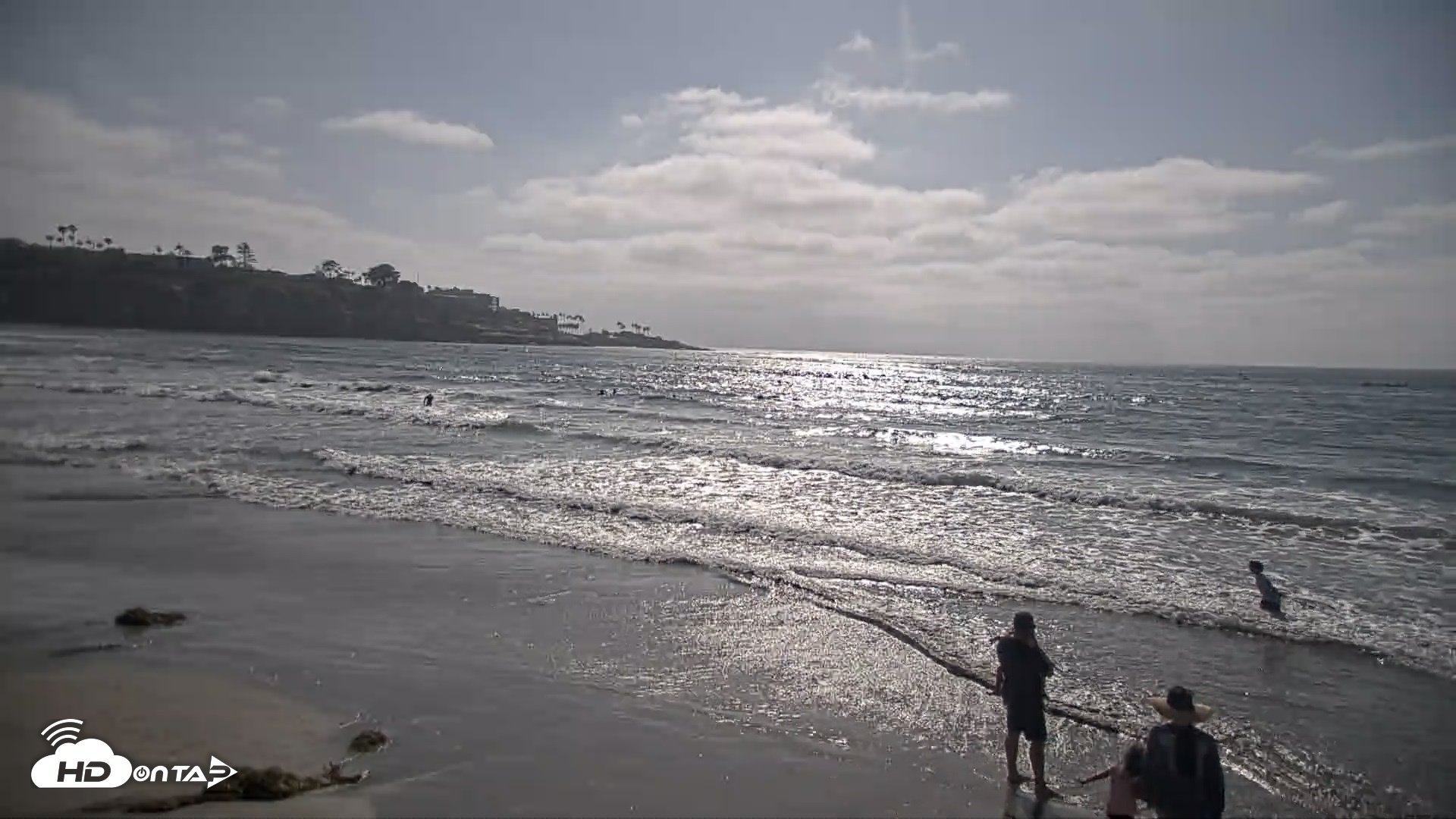 Snapshot of La Jolla Shores Live Surf Cam taken May 9, 2026, 4:45pm PDT