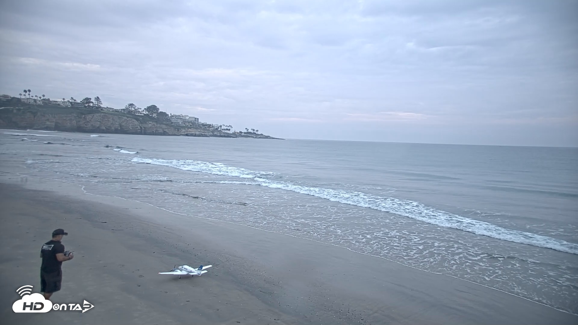 Snapshot of La Jolla Shores Live Surf Cam taken Jan 22, 2026, 6:51am PST