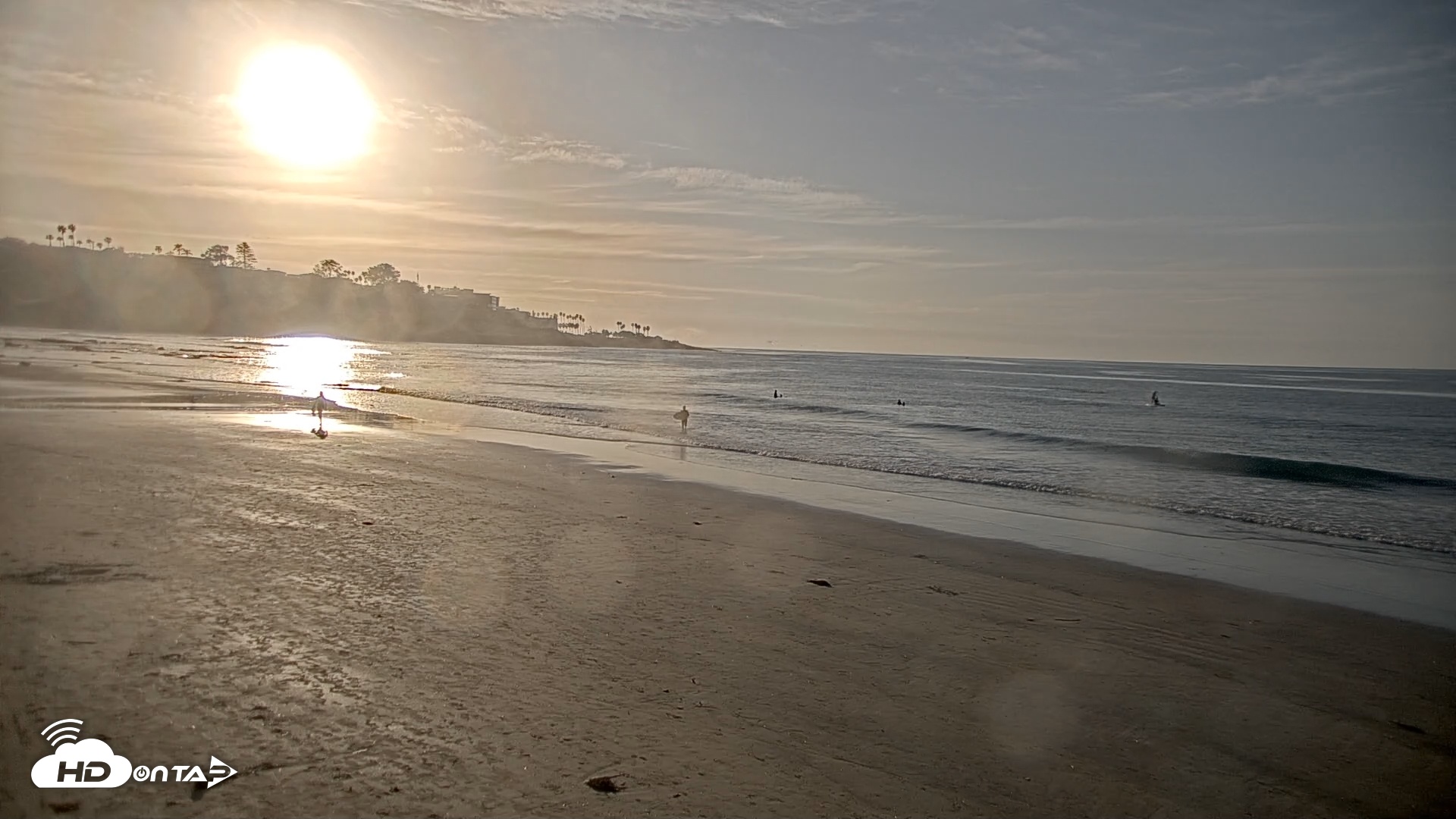Snapshot of La Jolla Shores Live Surf Cam taken Feb 6, 2026, 4:31pm PST
