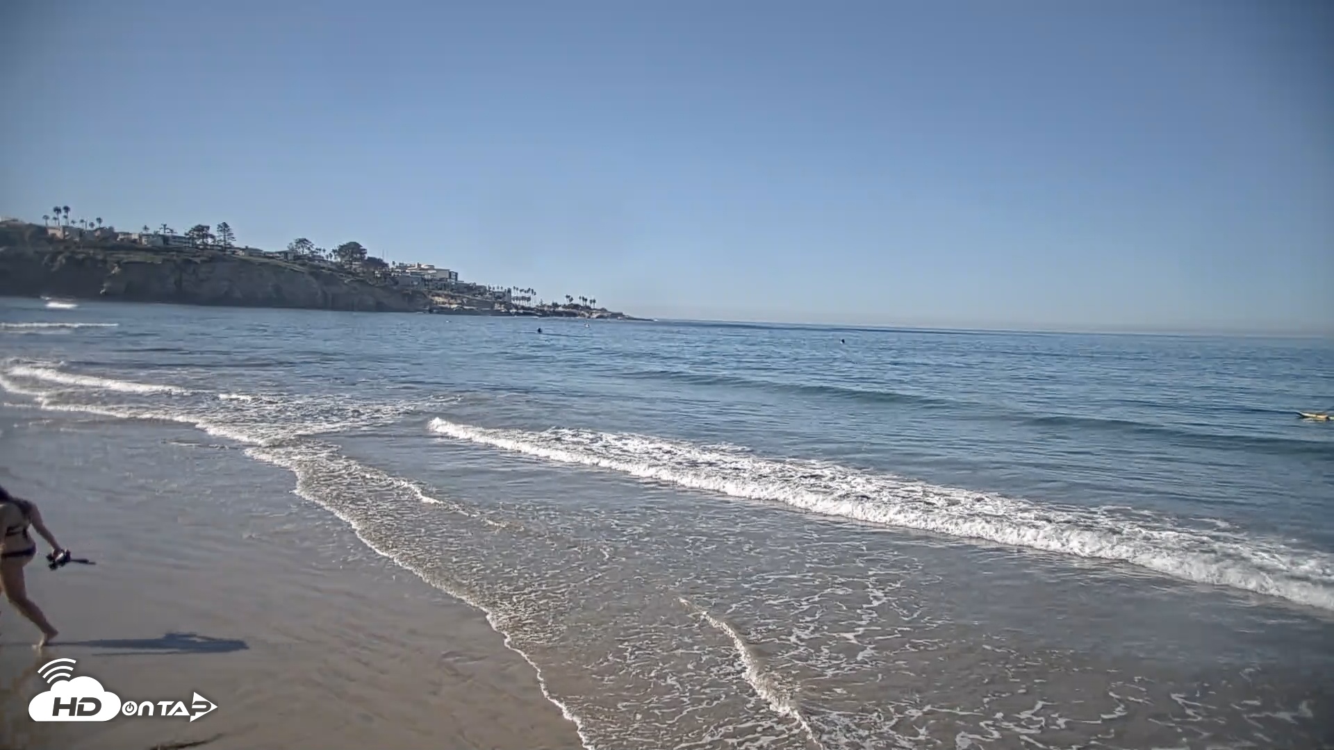 Snapshot of La Jolla Shores Live Surf Cam taken Dec 10, 2025, 11:48am PST