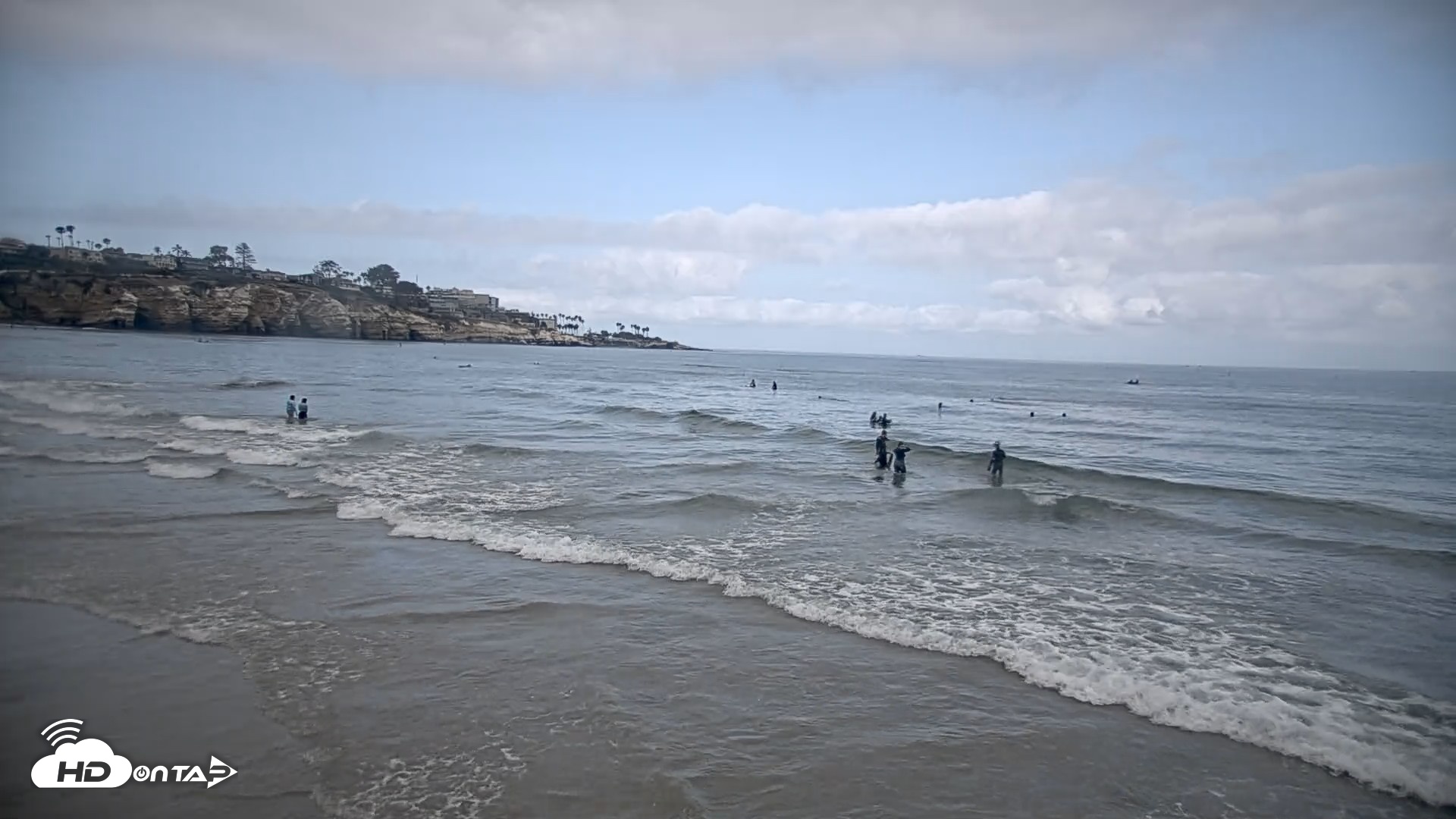 Snapshot of La Jolla Shores Live Surf Cam taken Aug 11, 2026, 9:07am PDT