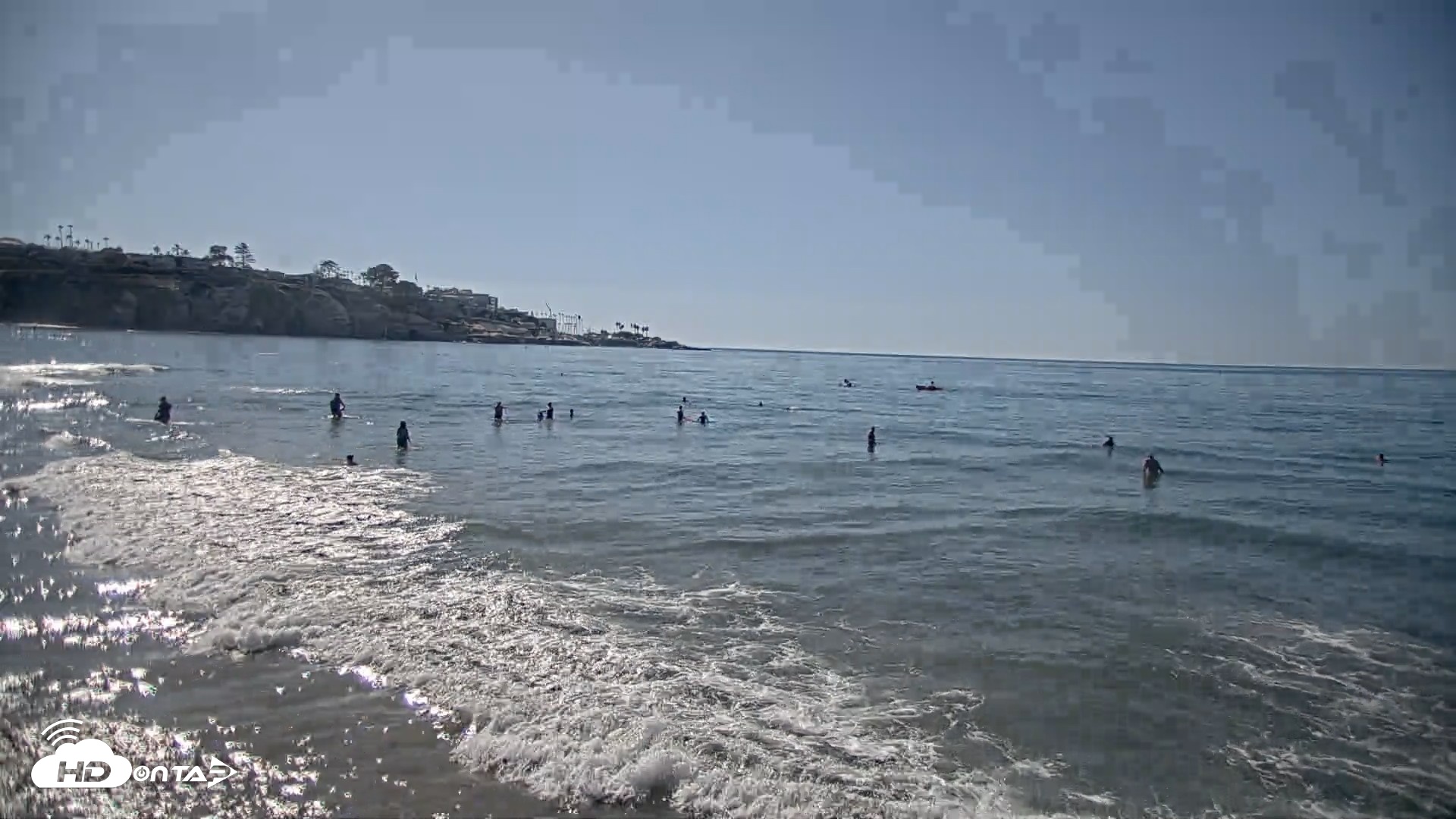 Snapshot of La Jolla Shores Live Surf Cam taken Oct 5, 2026, 3:13pm PDT