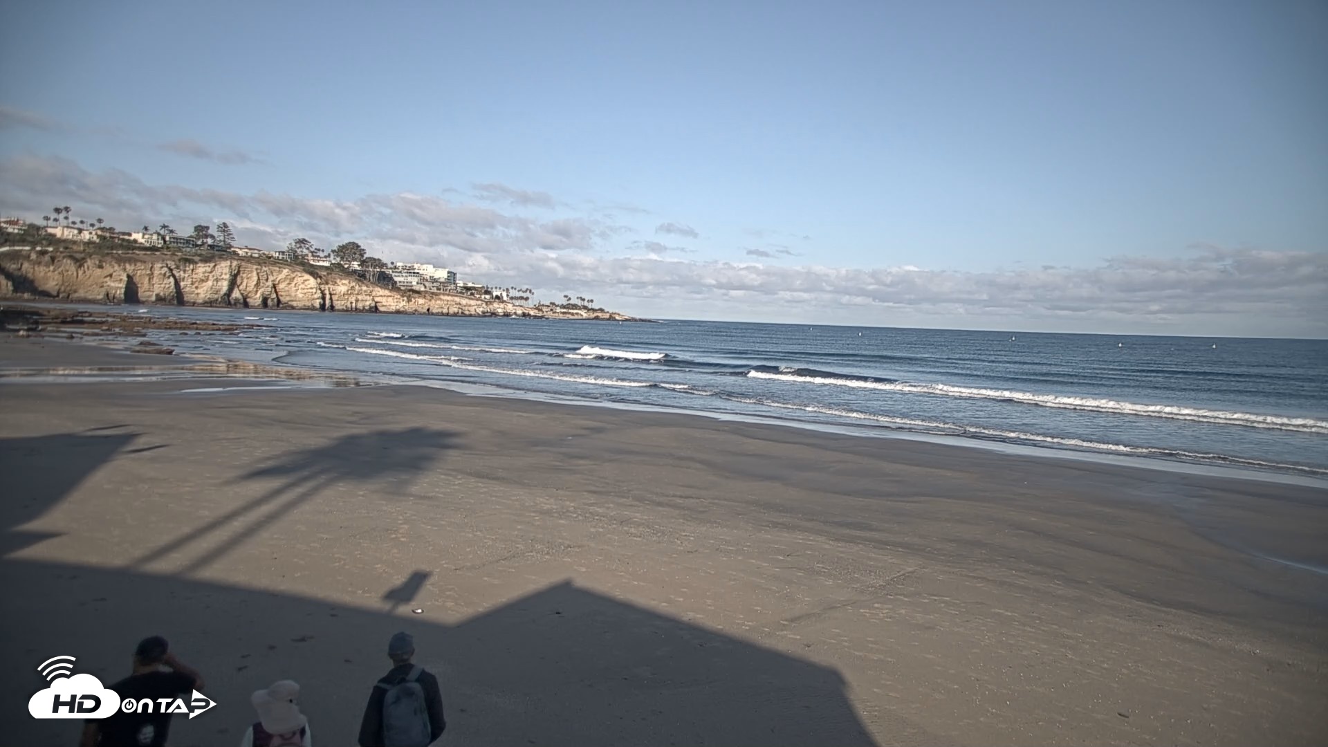 Snapshot of La Jolla Shores Live Surf Cam taken May 6, 2026, 7:22am PDT
