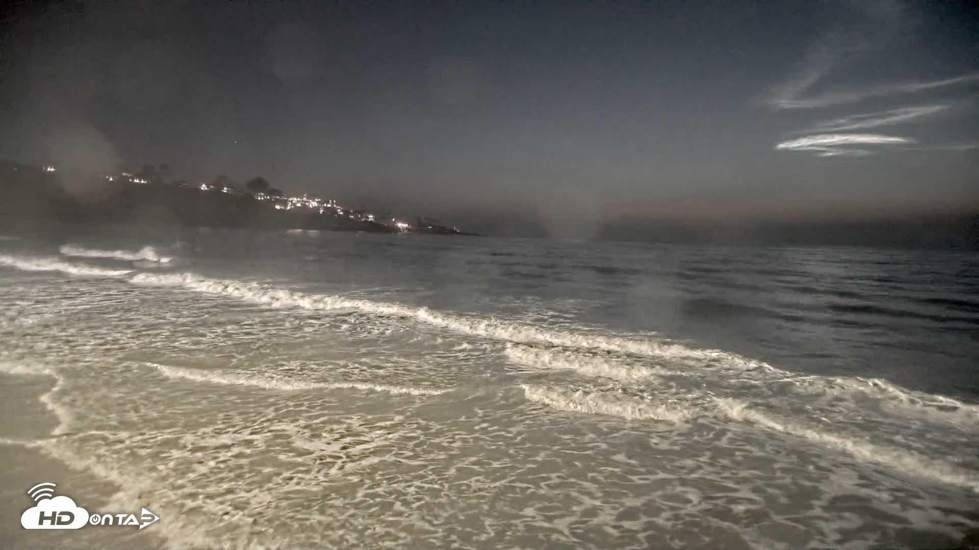 Snapshot of La Jolla Shores Live Surf Cam taken May 19, 2026, 8:31pm PDT