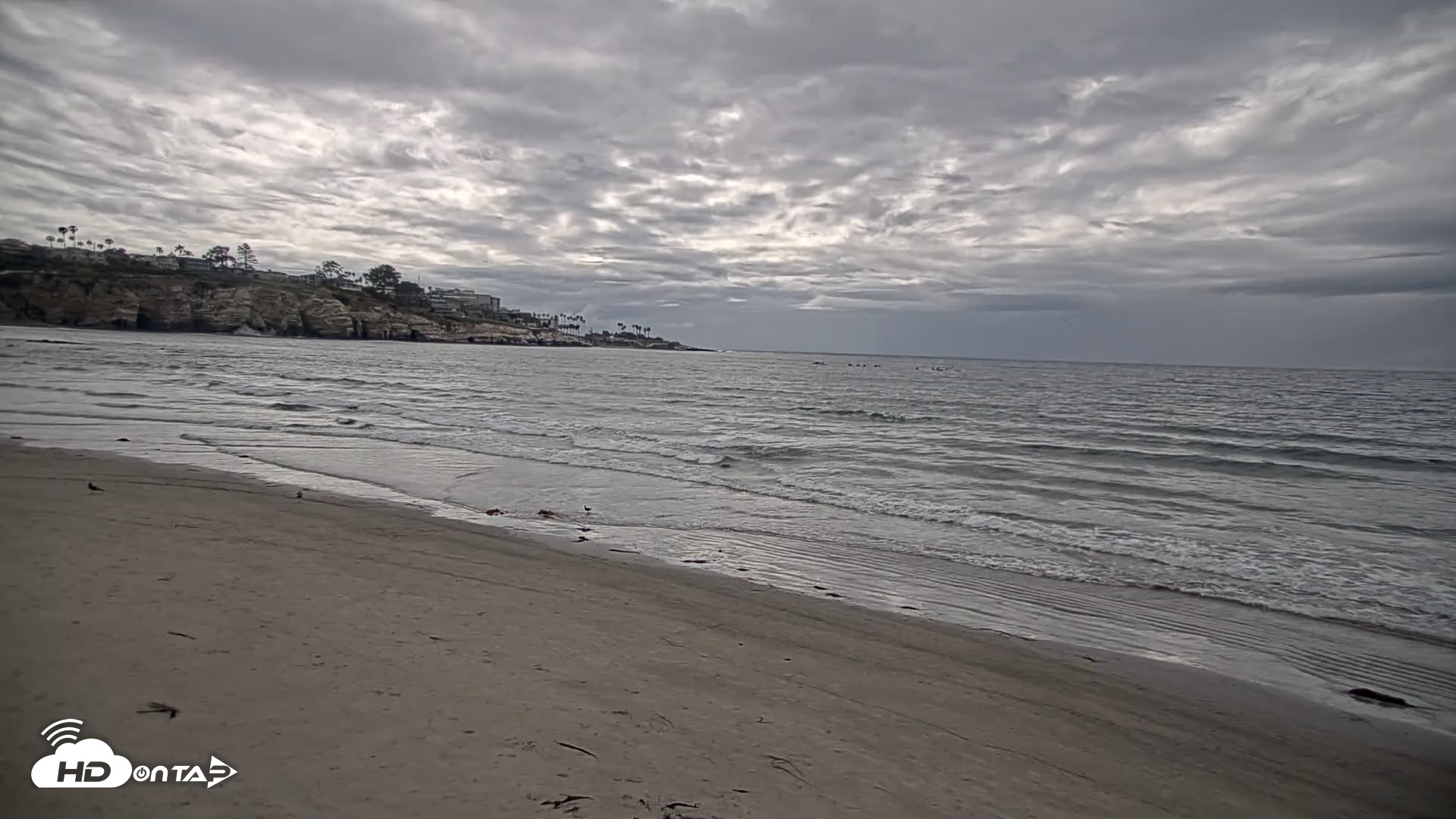 Snapshot of La Jolla Shores Live Surf Cam taken Apr 12, 2026, 4:25pm PDT