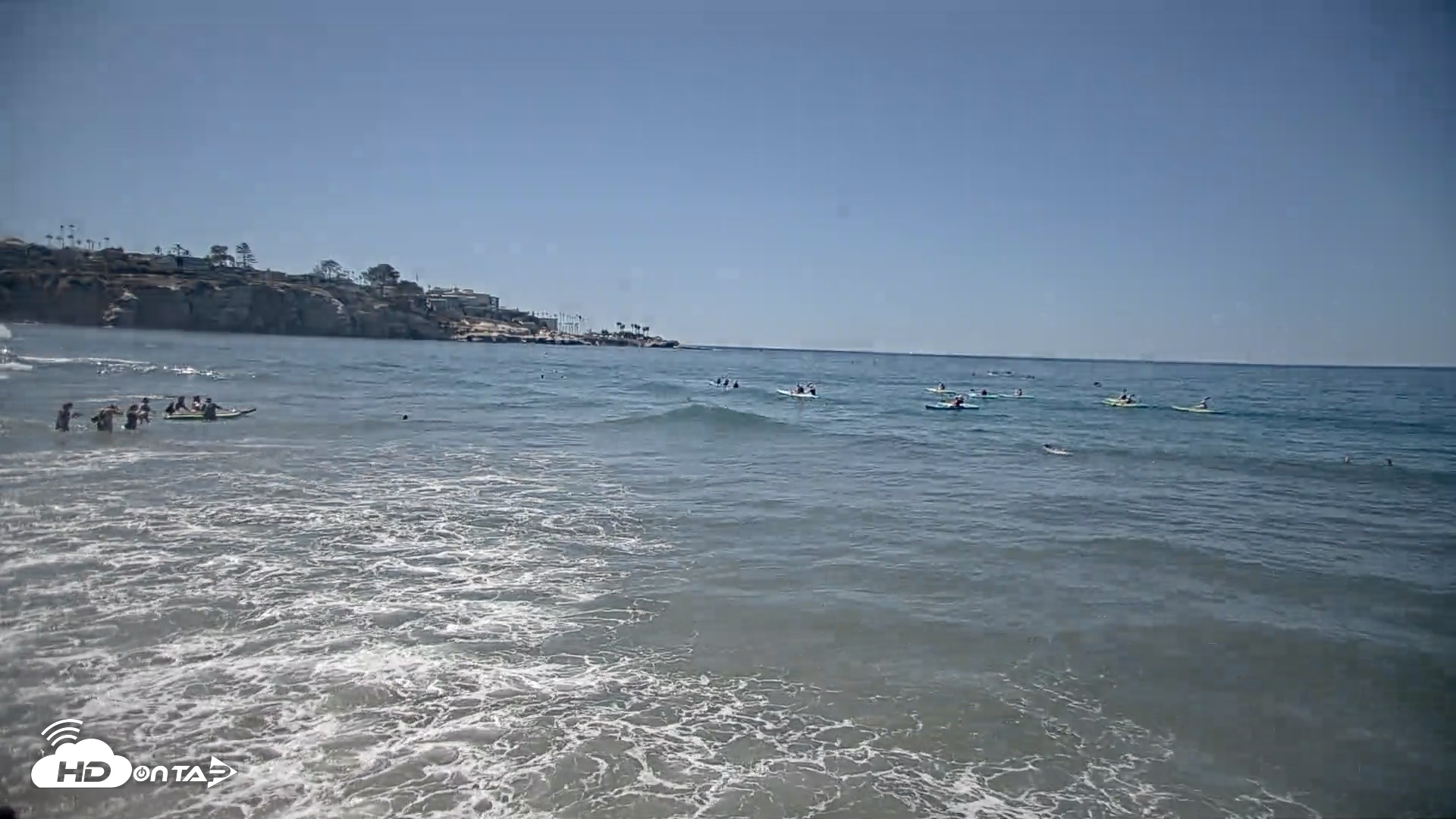 Snapshot of La Jolla Shores Live Surf Cam taken Oct 3, 2026, 1:23pm PDT