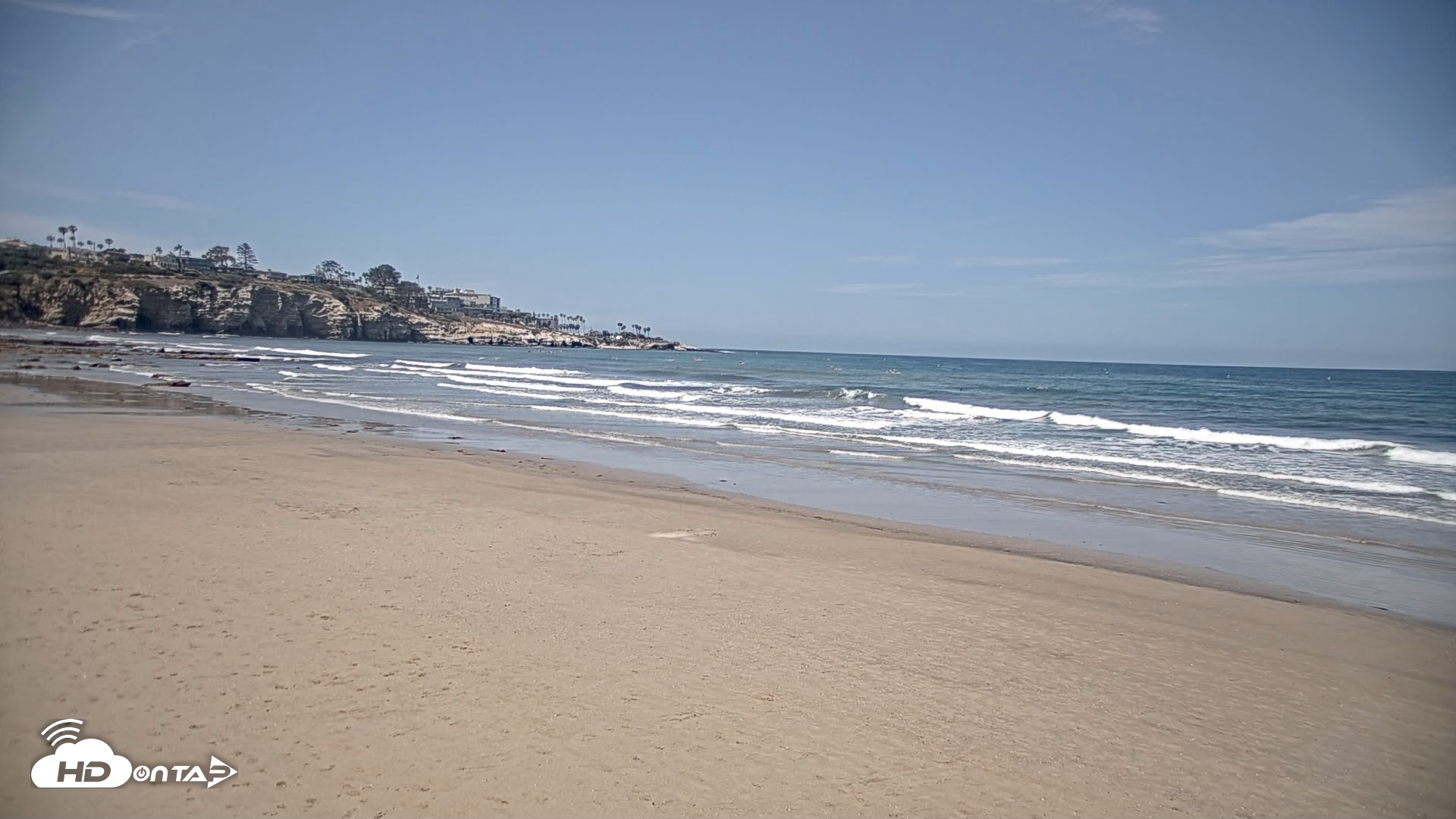 Snapshot of La Jolla Shores Live Surf Cam taken Apr 23, 2026, 12:12pm PDT