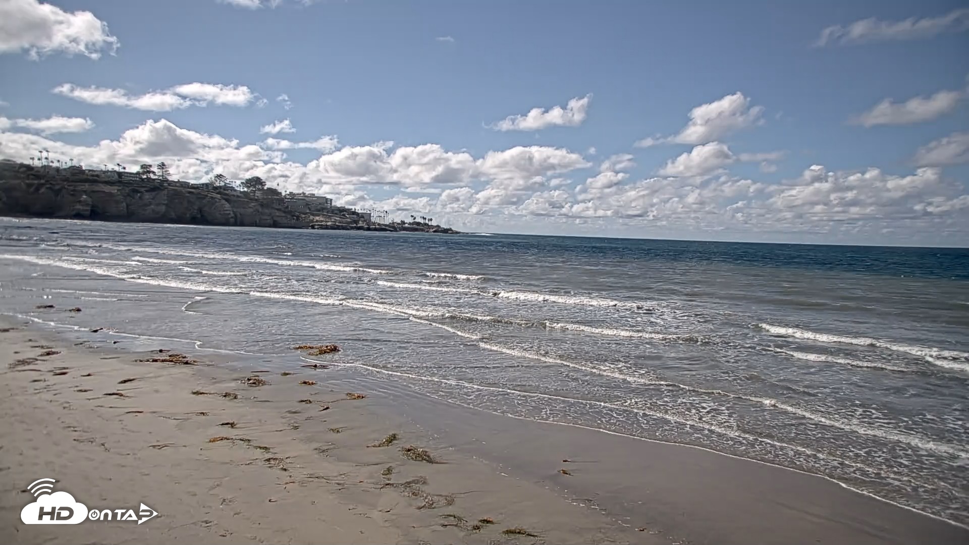 Snapshot of La Jolla Shores Live Surf Cam taken Oct 22, 2026, 2:23pm PDT
