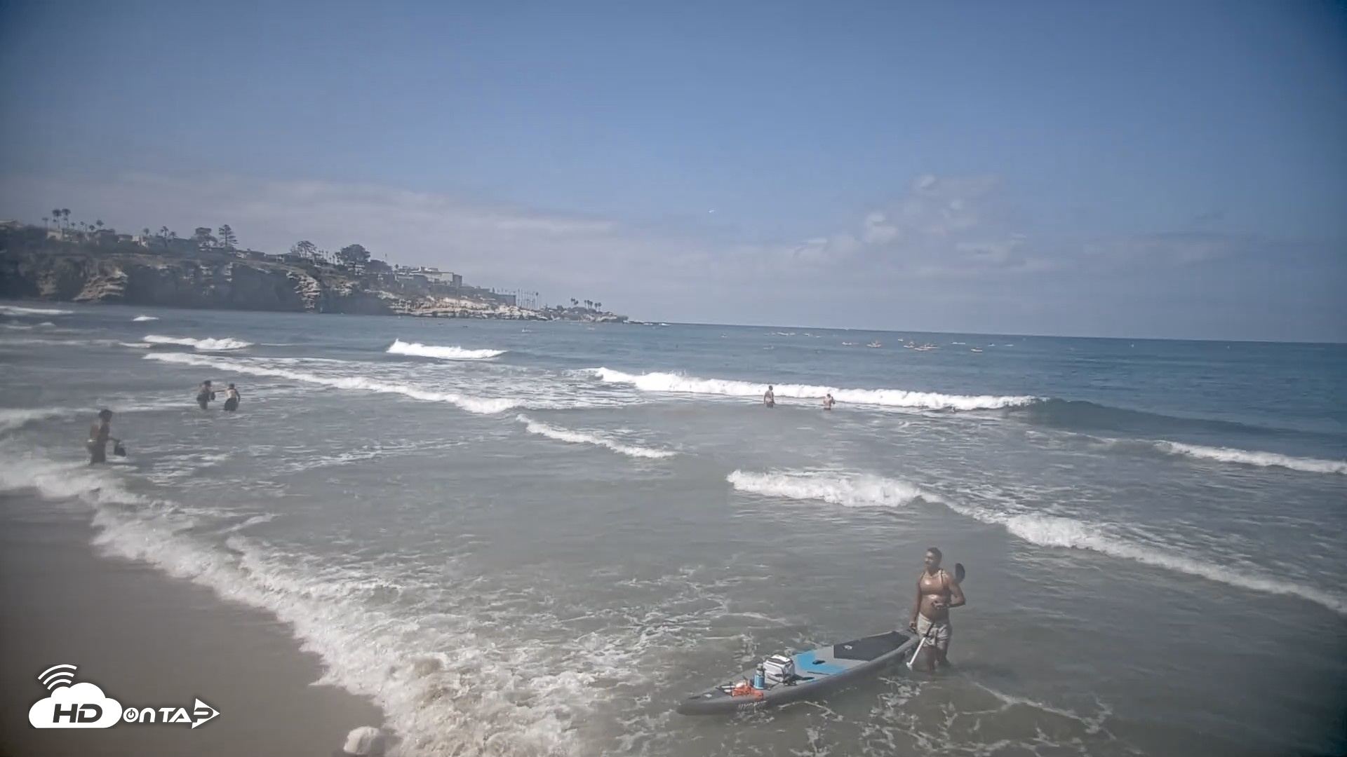 Snapshot of La Jolla Shores Live Surf Cam taken Sep 19, 2026, 11:44am PDT