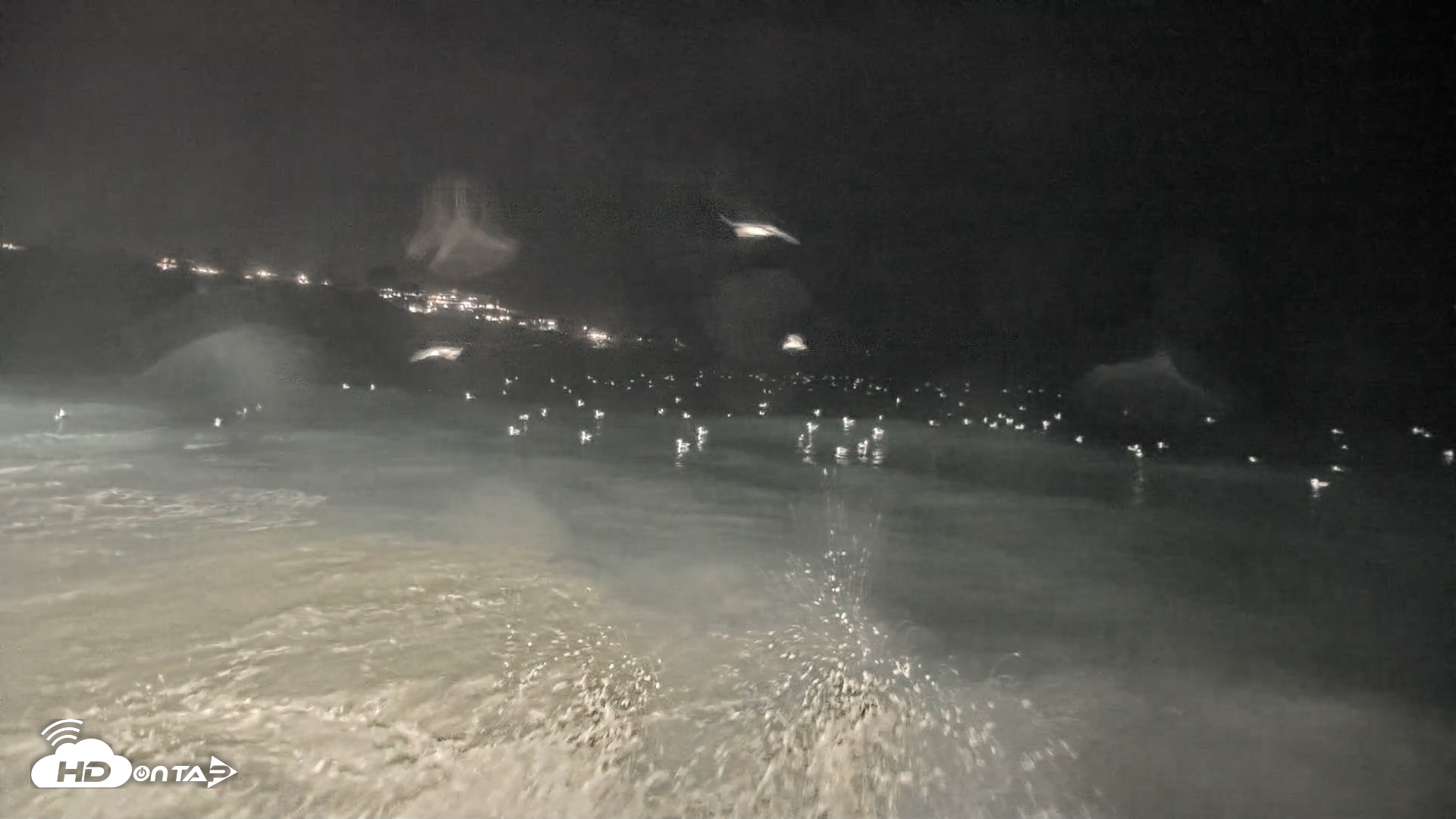 Snapshot of La Jolla Shores Live Surf Cam taken May 16, 2026, 10:07pm PDT