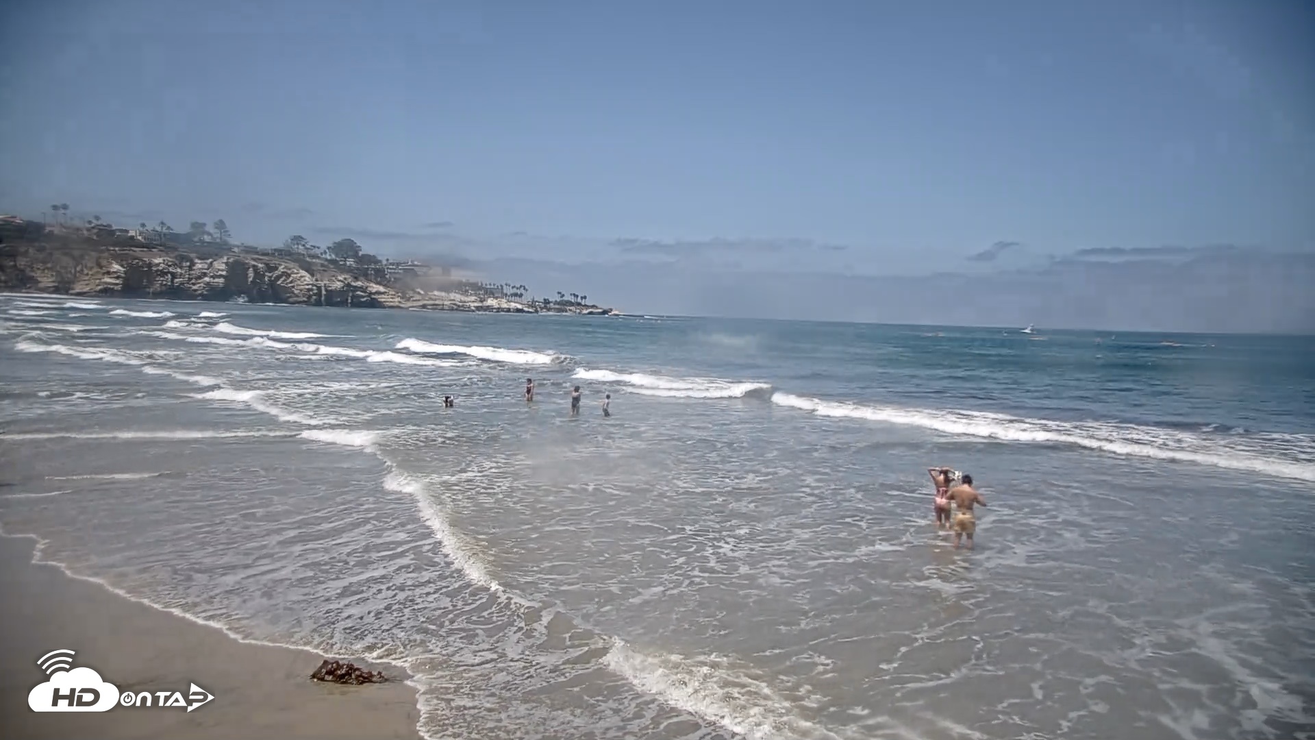 Snapshot of La Jolla Shores Live Surf Cam taken Jul 28, 2026, 11:56am PDT