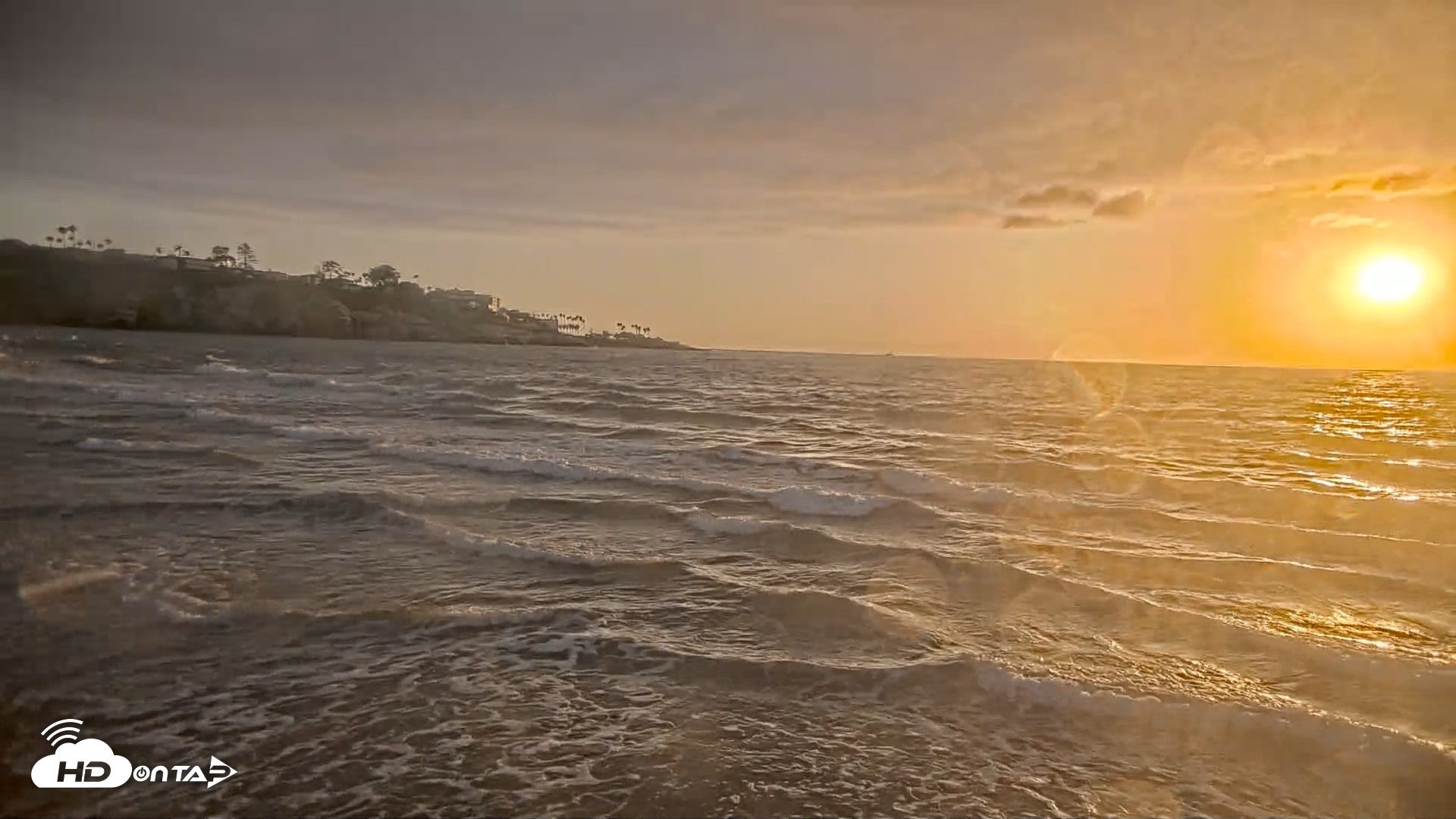 Snapshot of La Jolla Shores Live Surf Cam taken May 24, 2026, 7:26pm PDT