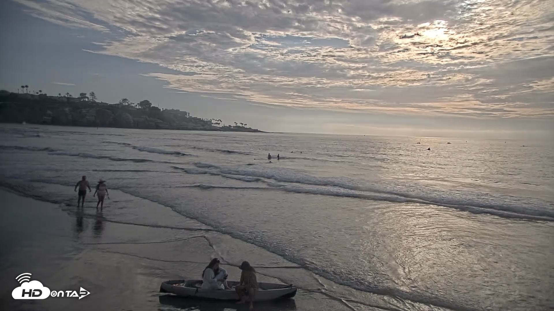 Snapshot of La Jolla Shores Live Surf Cam taken Jul 20, 2026, 6:33pm PDT