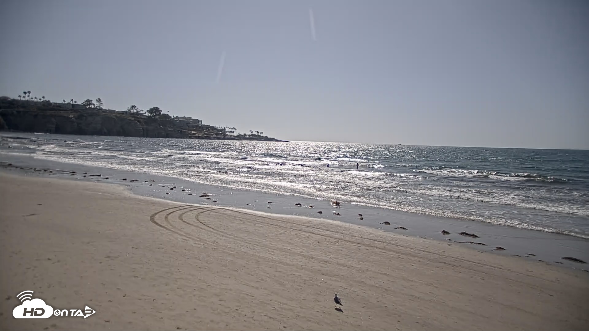 Snapshot of La Jolla Shores Live Surf Cam taken Apr 28, 2026, 4:10pm PDT