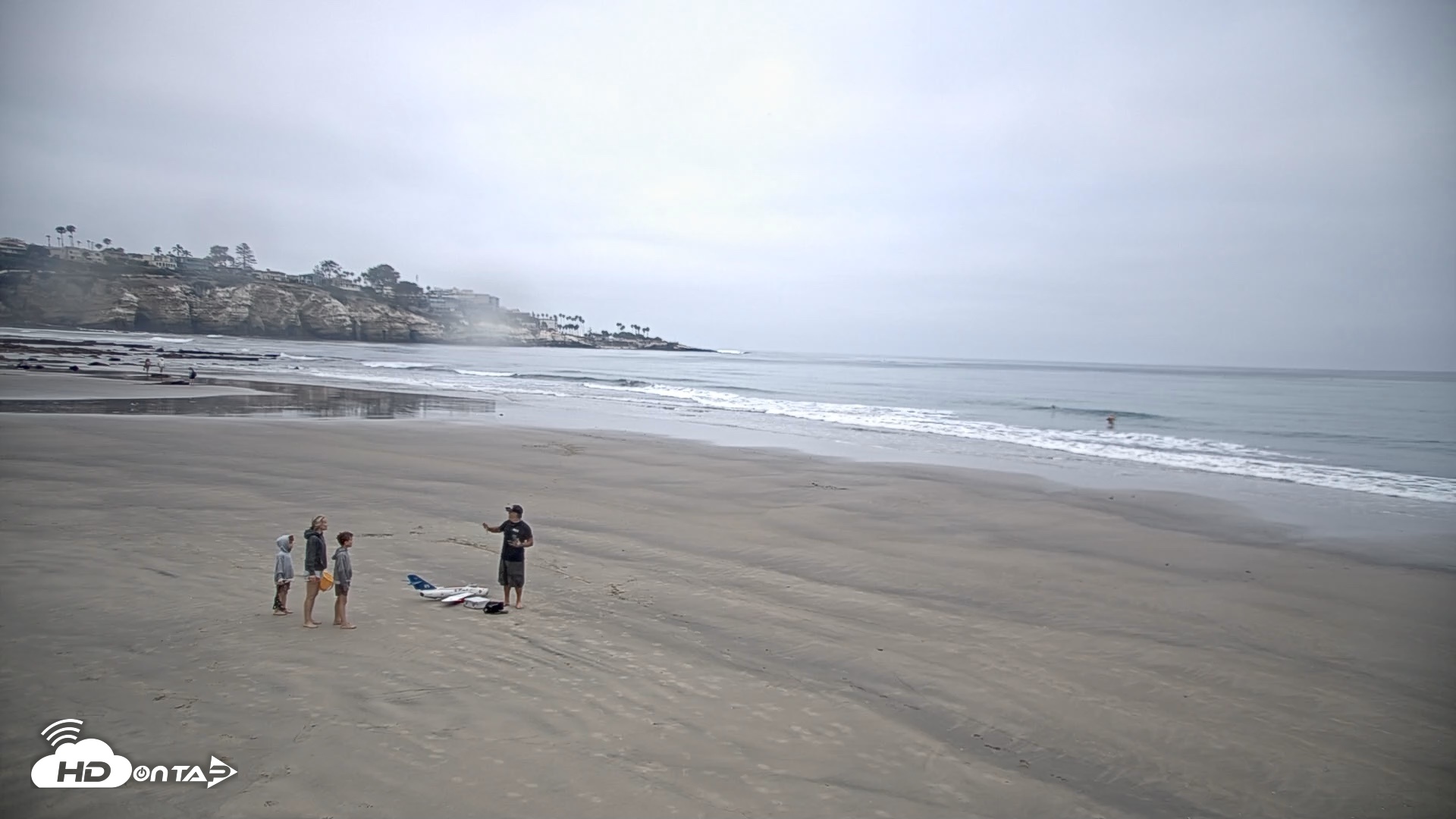 Snapshot of La Jolla Shores Live Surf Cam taken Jul 31, 2026, 6:55am PDT