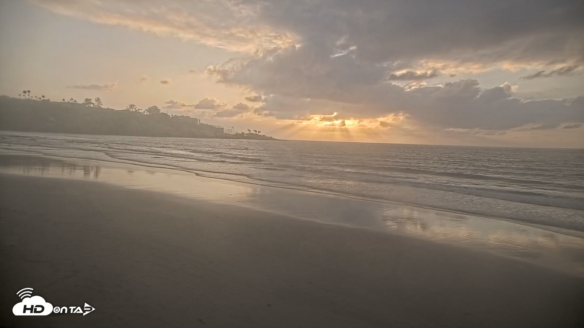 Snapshot of La Jolla Shores Live Surf Cam taken Sep 16, 2026, 6:33pm PDT