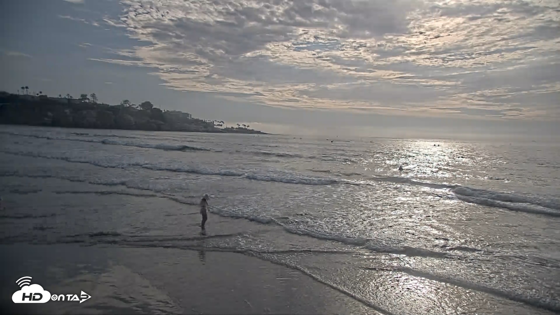 Snapshot of La Jolla Shores Live Surf Cam taken Jul 20, 2026, 6:15pm PDT