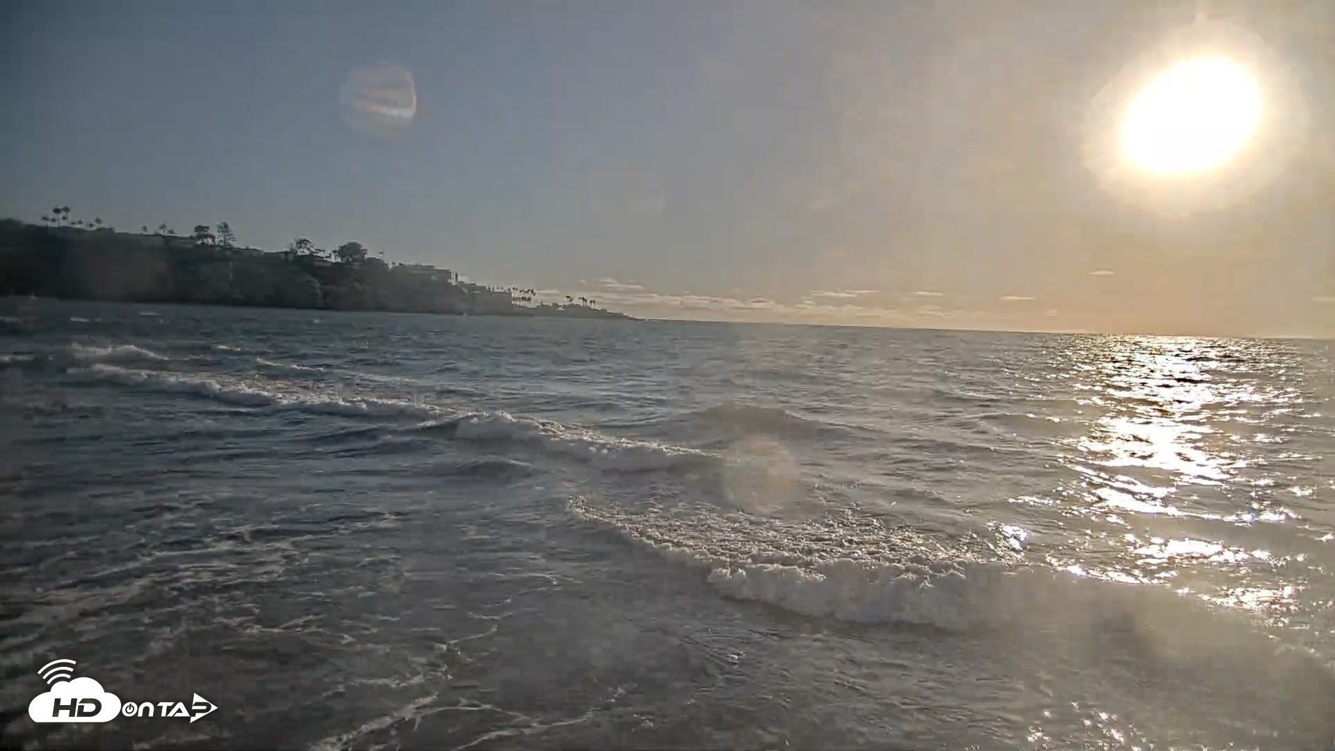 Snapshot of La Jolla Shores Live Surf Cam taken May 29, 2026, 6:54pm PDT
