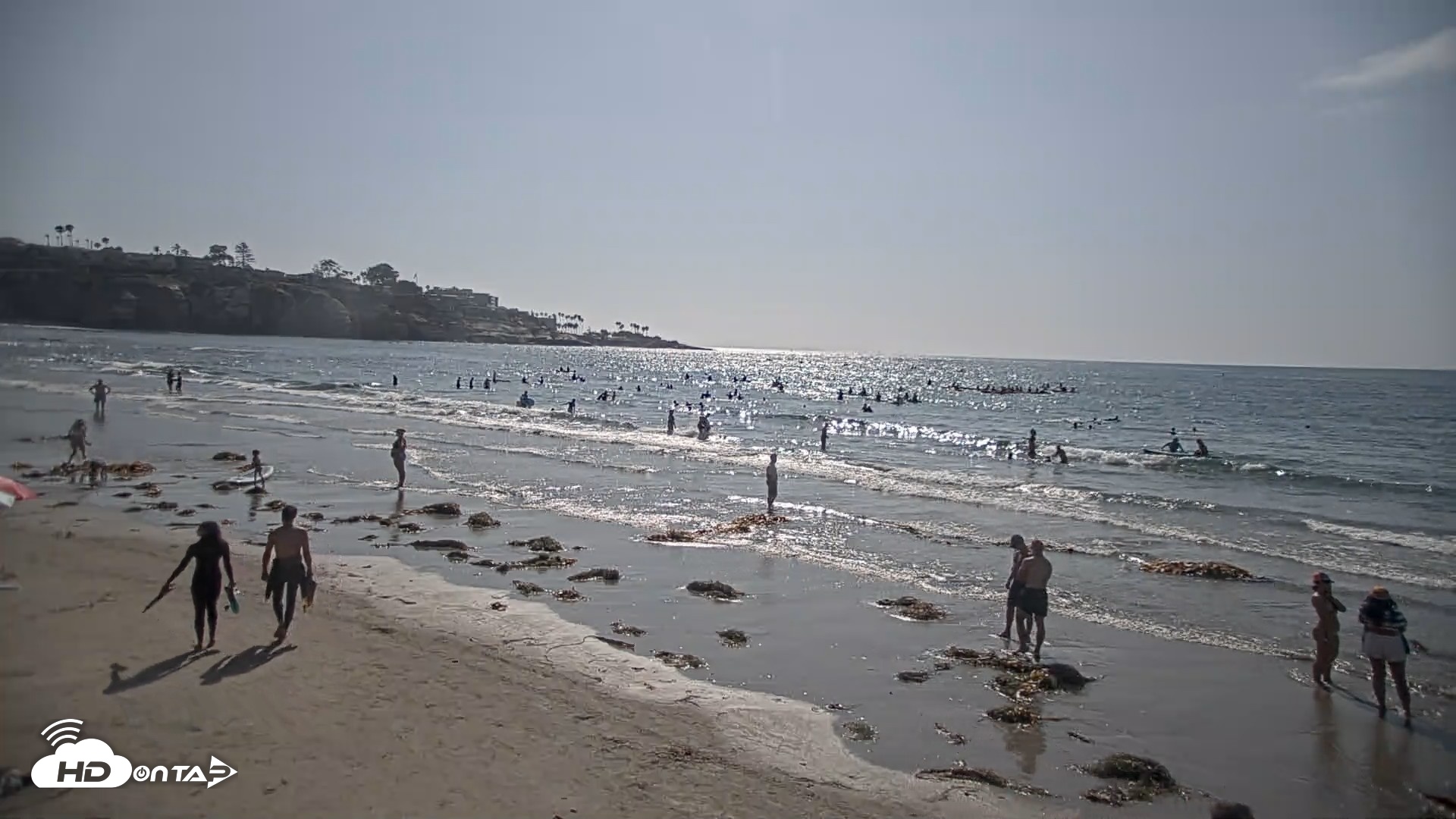 Snapshot of La Jolla Shores Live Surf Cam taken Aug 11, 2026, 4:28pm PDT