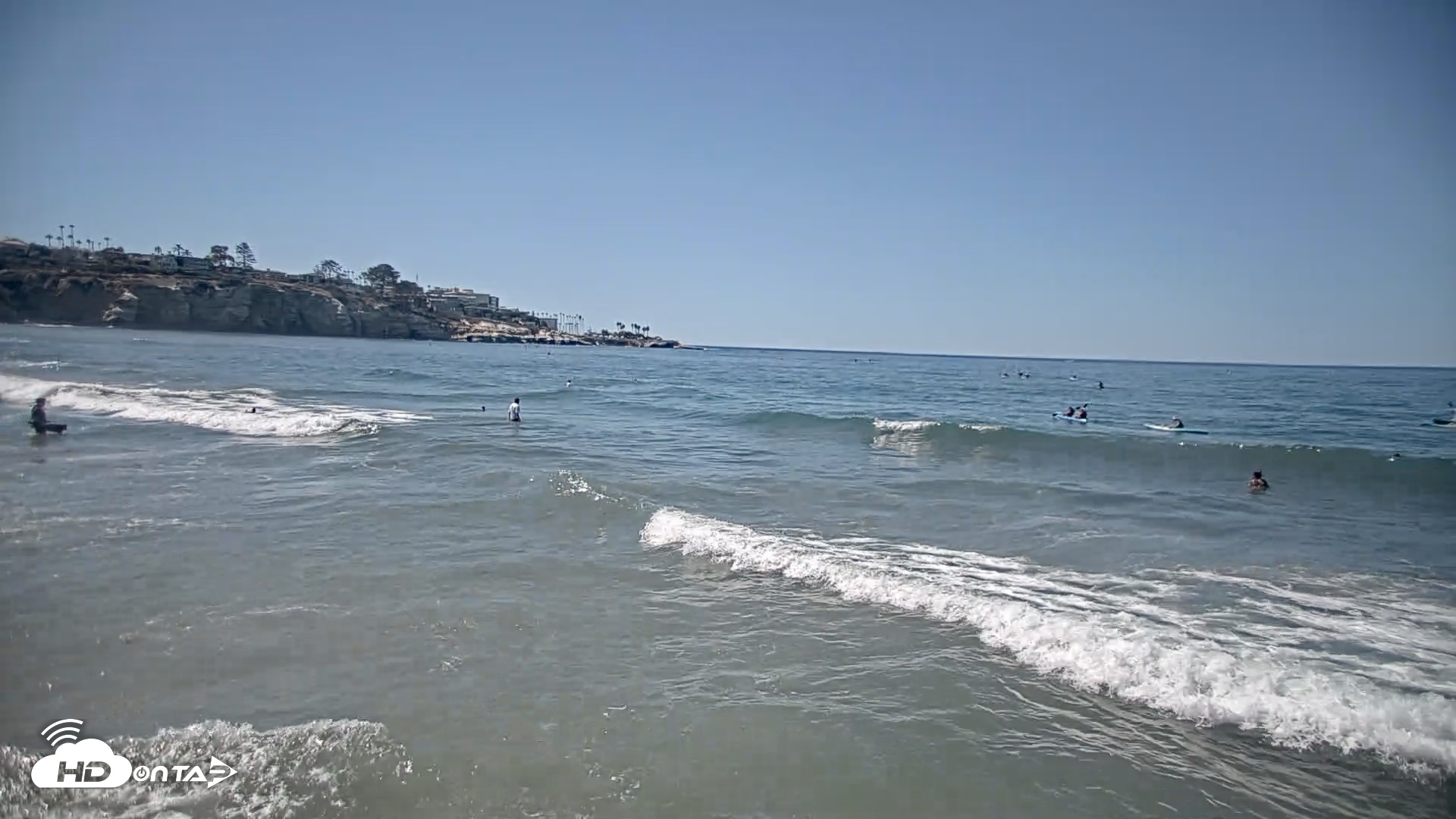Snapshot of La Jolla Shores Live Surf Cam taken Oct 3, 2026, 1:22pm PDT