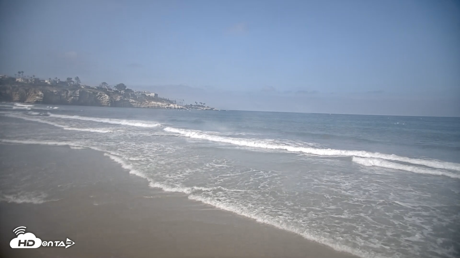 Snapshot of La Jolla Shores Live Surf Cam taken Sep 23, 2026, 10:52am PDT