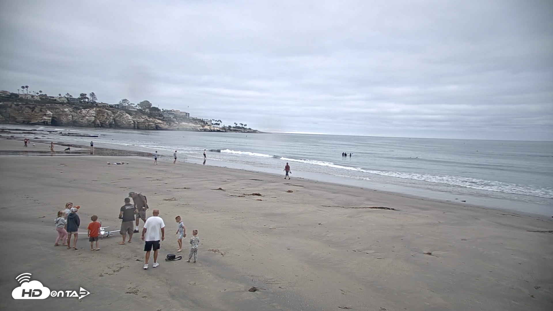 Snapshot of La Jolla Shores Live Surf Cam taken Aug 14, 2026, 7:05am PDT